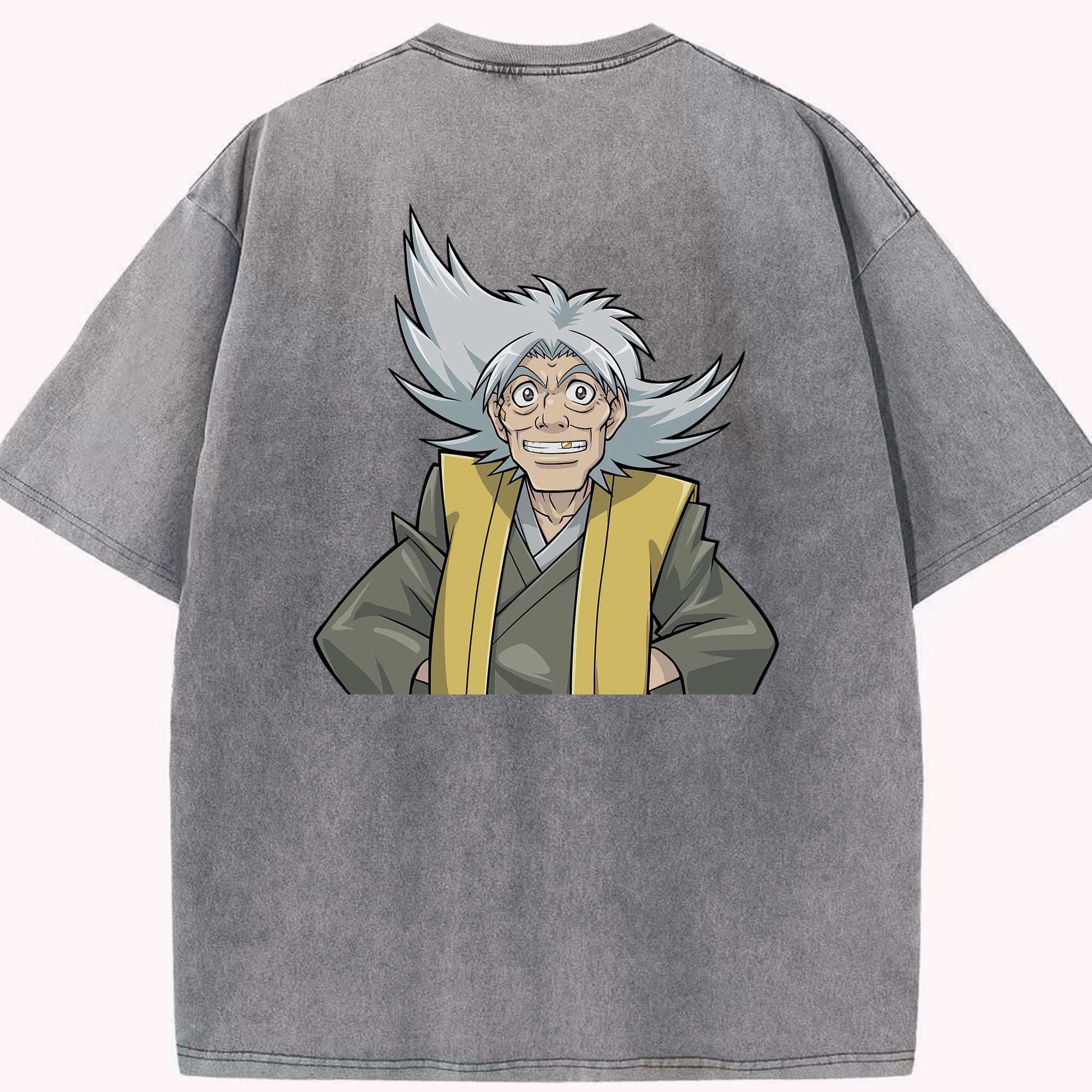 （画像用） 遊☆戯☆王 Yu-Gi-Oh! 綿100% ヴィンテージ風 半袖Tシャツ（背面プリント）