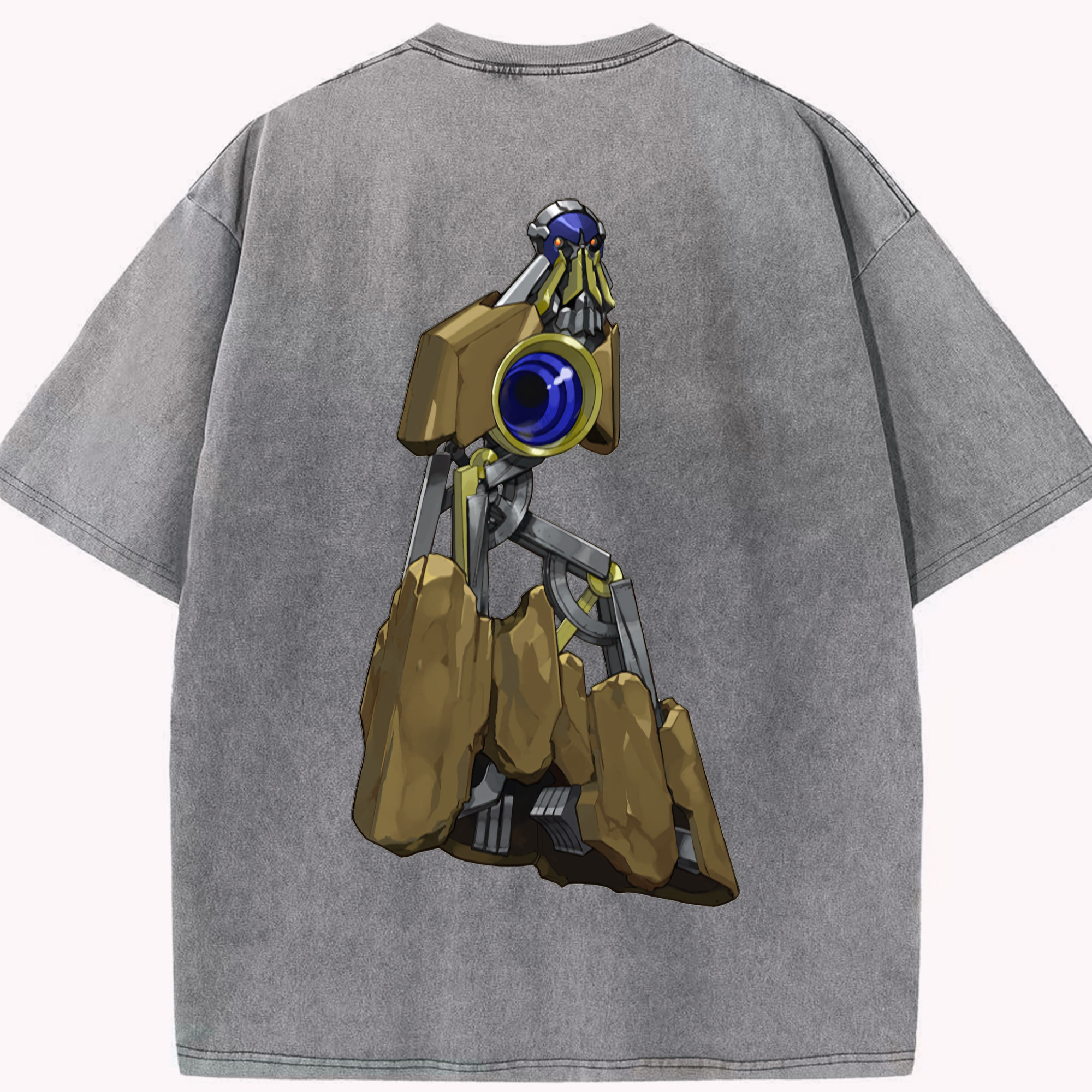 （画像用） 遊☆戯☆王 Yu-Gi-Oh! 綿100% ヴィンテージ風 半袖Tシャツ（背面プリント）
