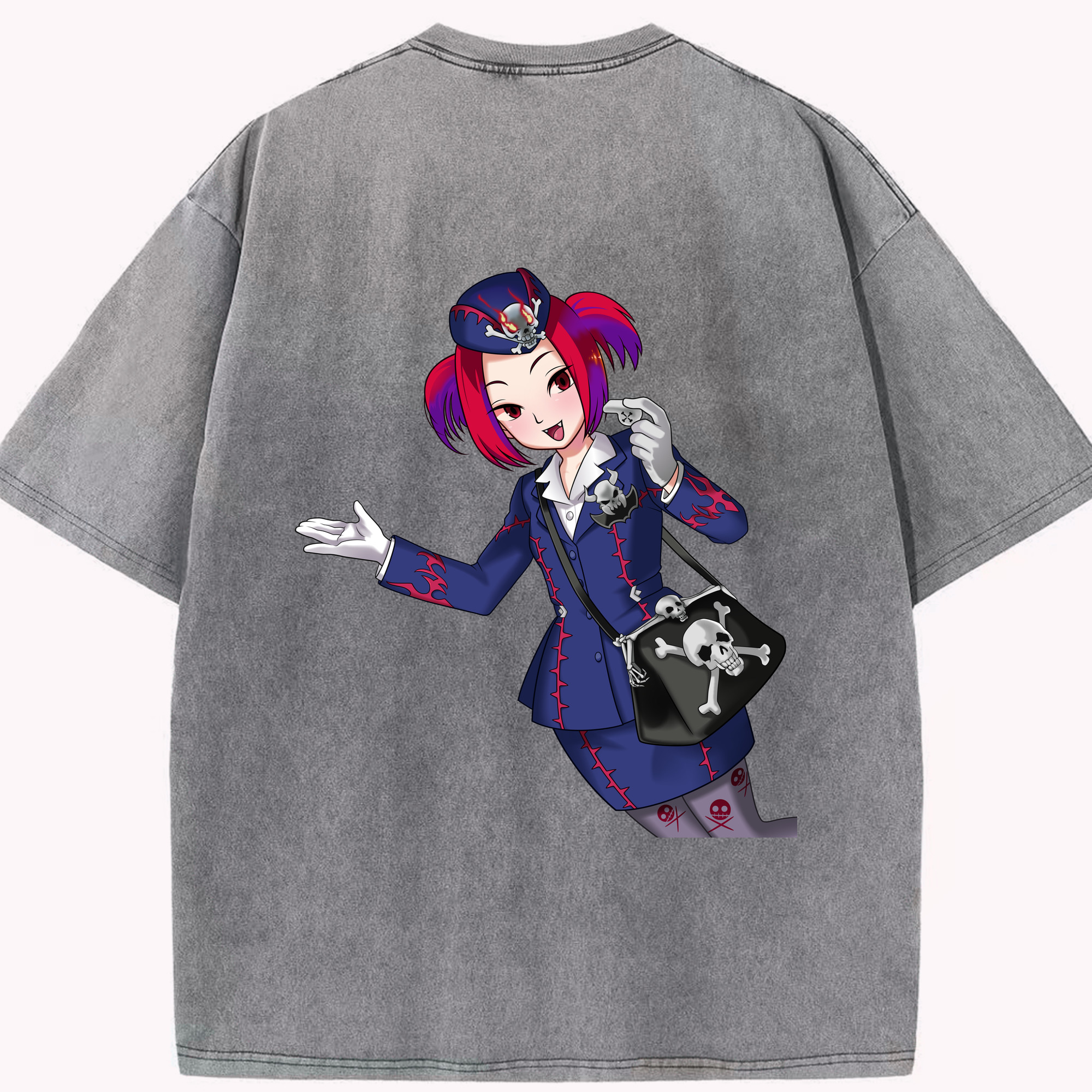 （画像用） 遊☆戯☆王 Yu-Gi-Oh! 綿100% ヴィンテージ風 半袖Tシャツ（背面プリント）