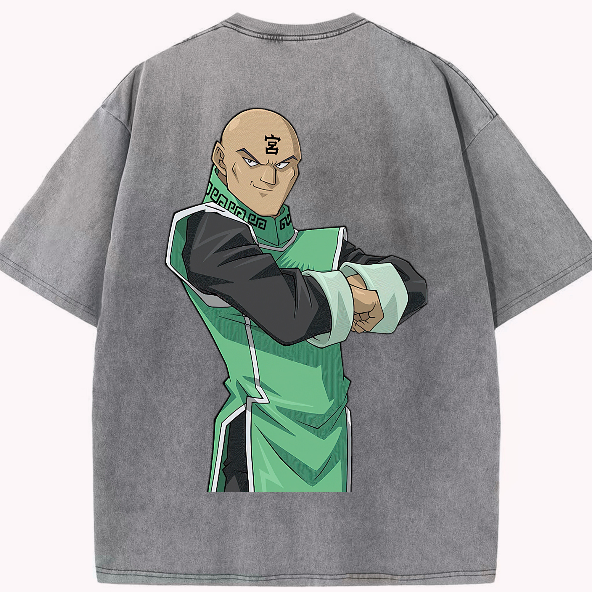 （画像用） 遊☆戯☆王 Yu-Gi-Oh! 綿100% ヴィンテージ風 半袖Tシャツ（背面プリント）