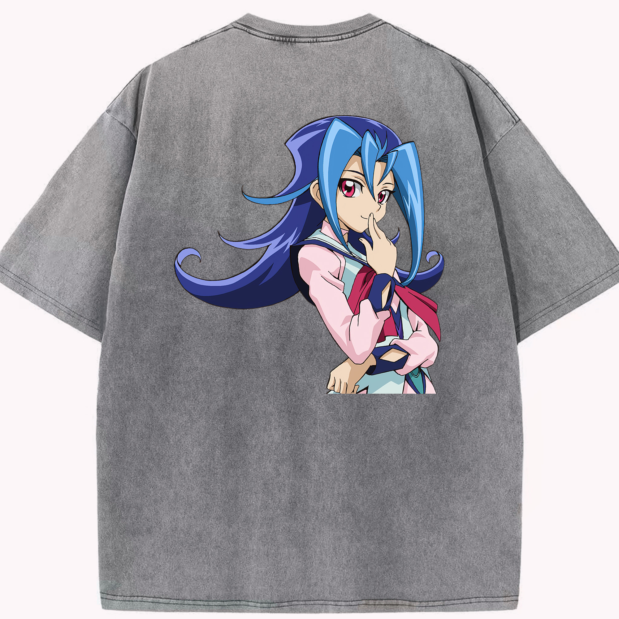 （画像用） 遊☆戯☆王 Yu-Gi-Oh! 綿100% ヴィンテージ風 半袖Tシャツ（背面プリント）