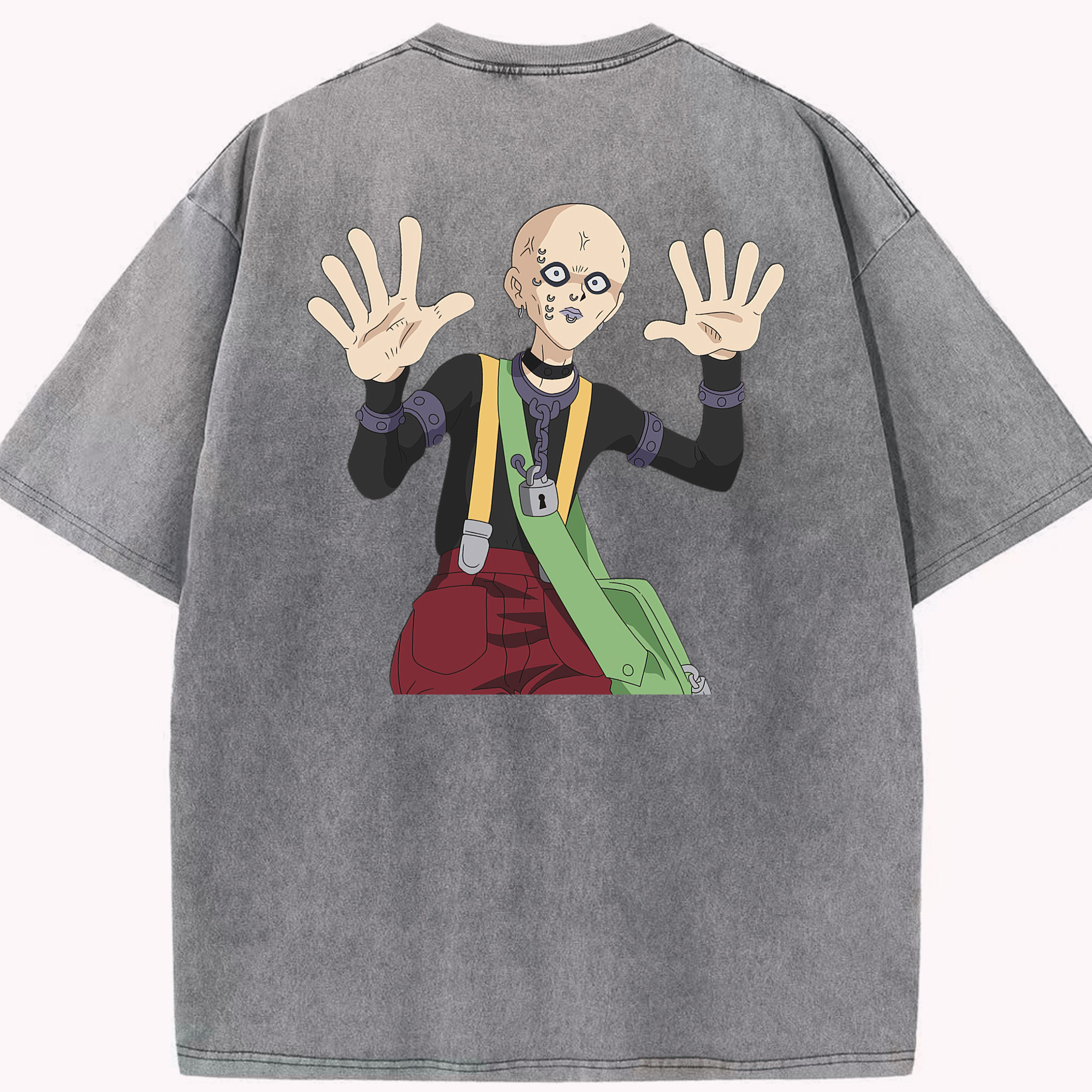 （画像用） 遊☆戯☆王 Yu-Gi-Oh! 綿100% ヴィンテージ風 半袖Tシャツ（背面プリント）