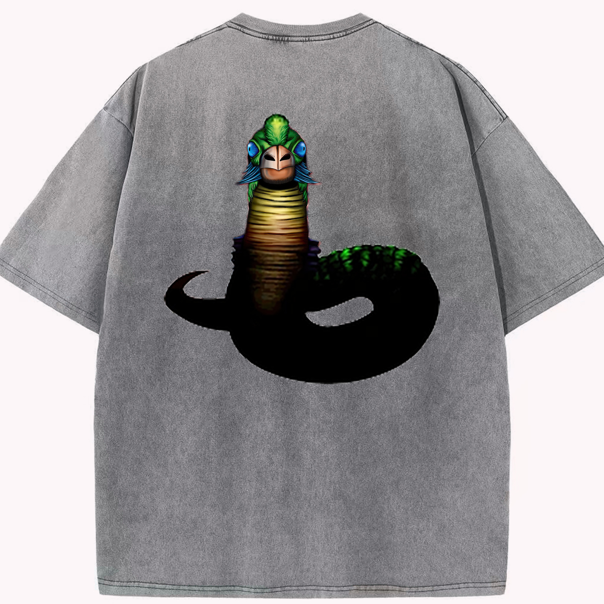 （画像用） 遊☆戯☆王 Yu-Gi-Oh! 綿100% ヴィンテージ風 半袖Tシャツ（背面プリント）