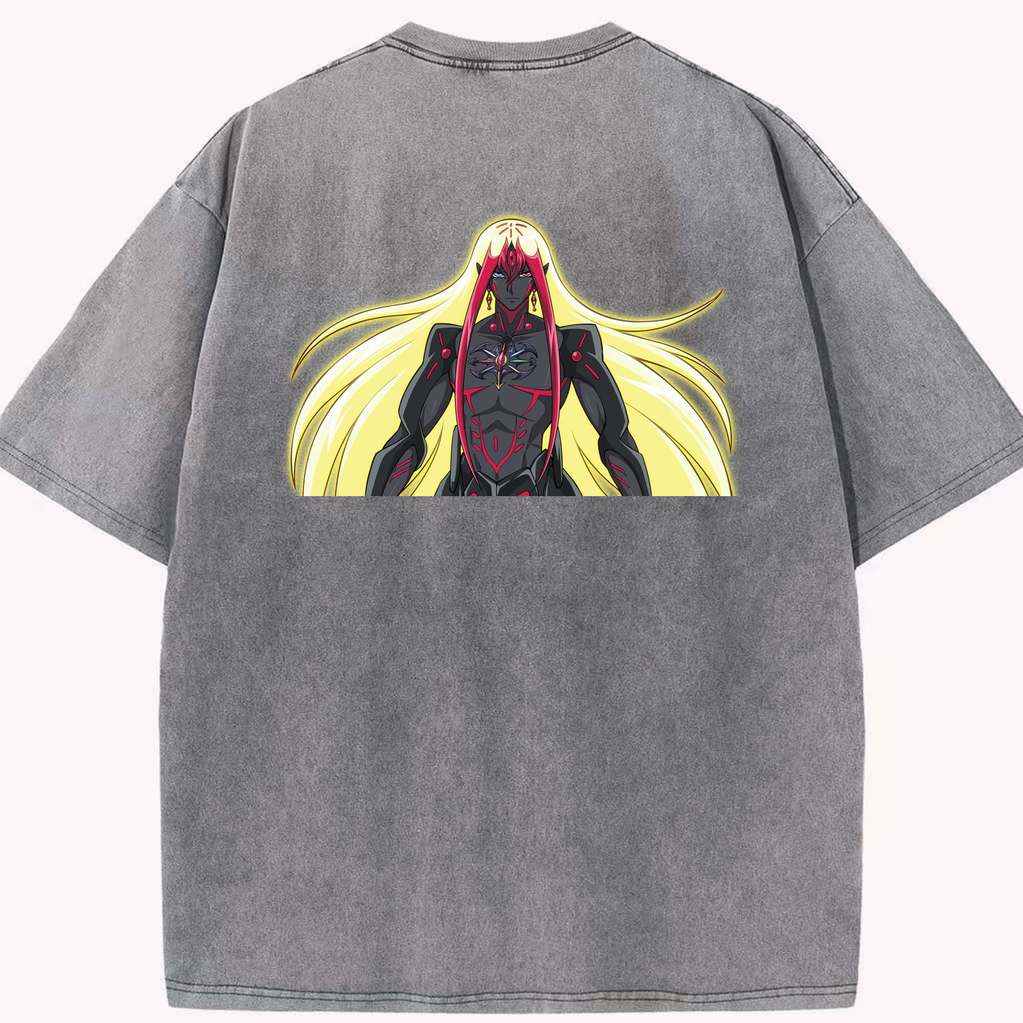 （画像用） 遊☆戯☆王 Yu-Gi-Oh! 綿100% ヴィンテージ風 半袖Tシャツ（背面プリント）