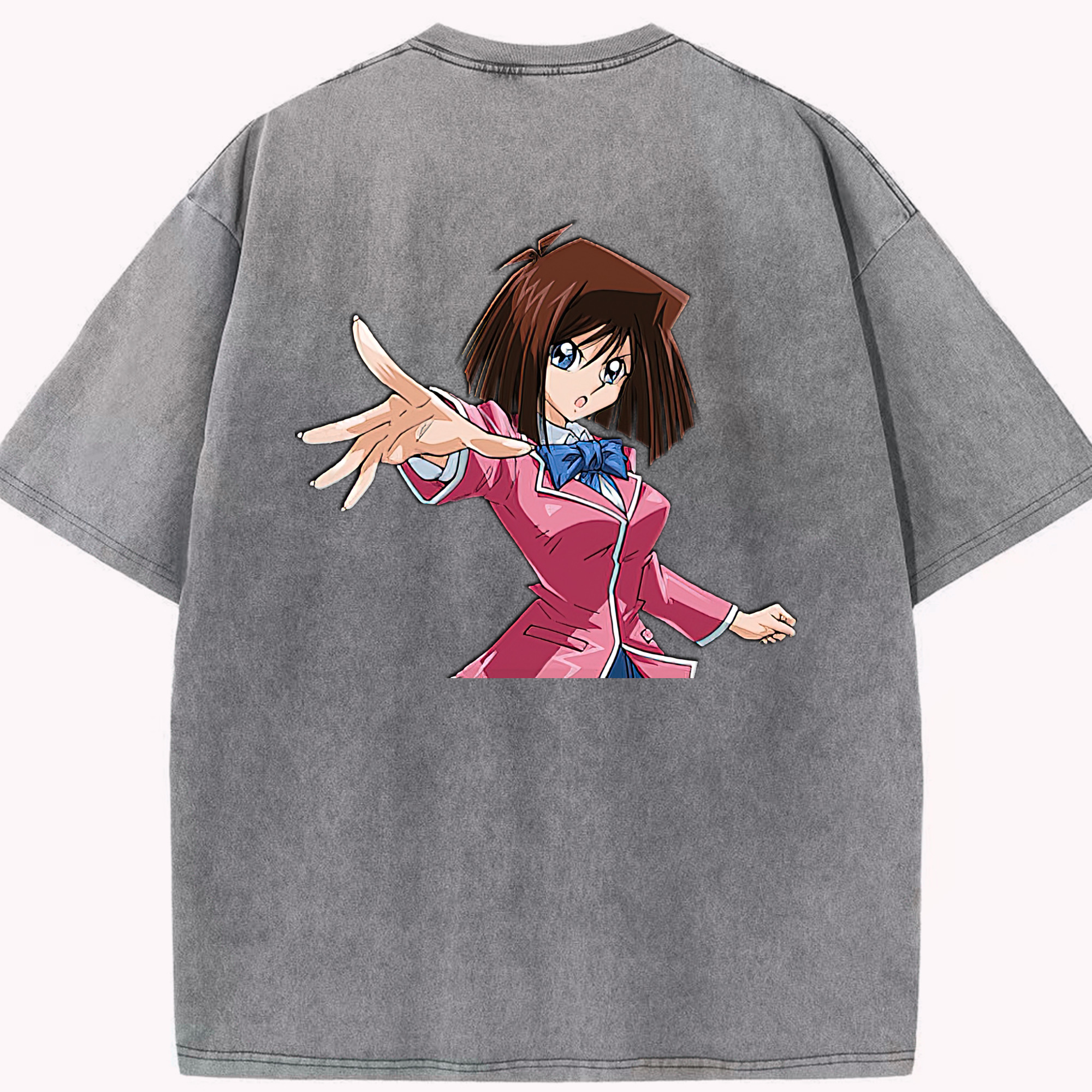 （画像用） 遊☆戯☆王 Yu-Gi-Oh! 綿100% ヴィンテージ風 半袖Tシャツ（背面プリント）