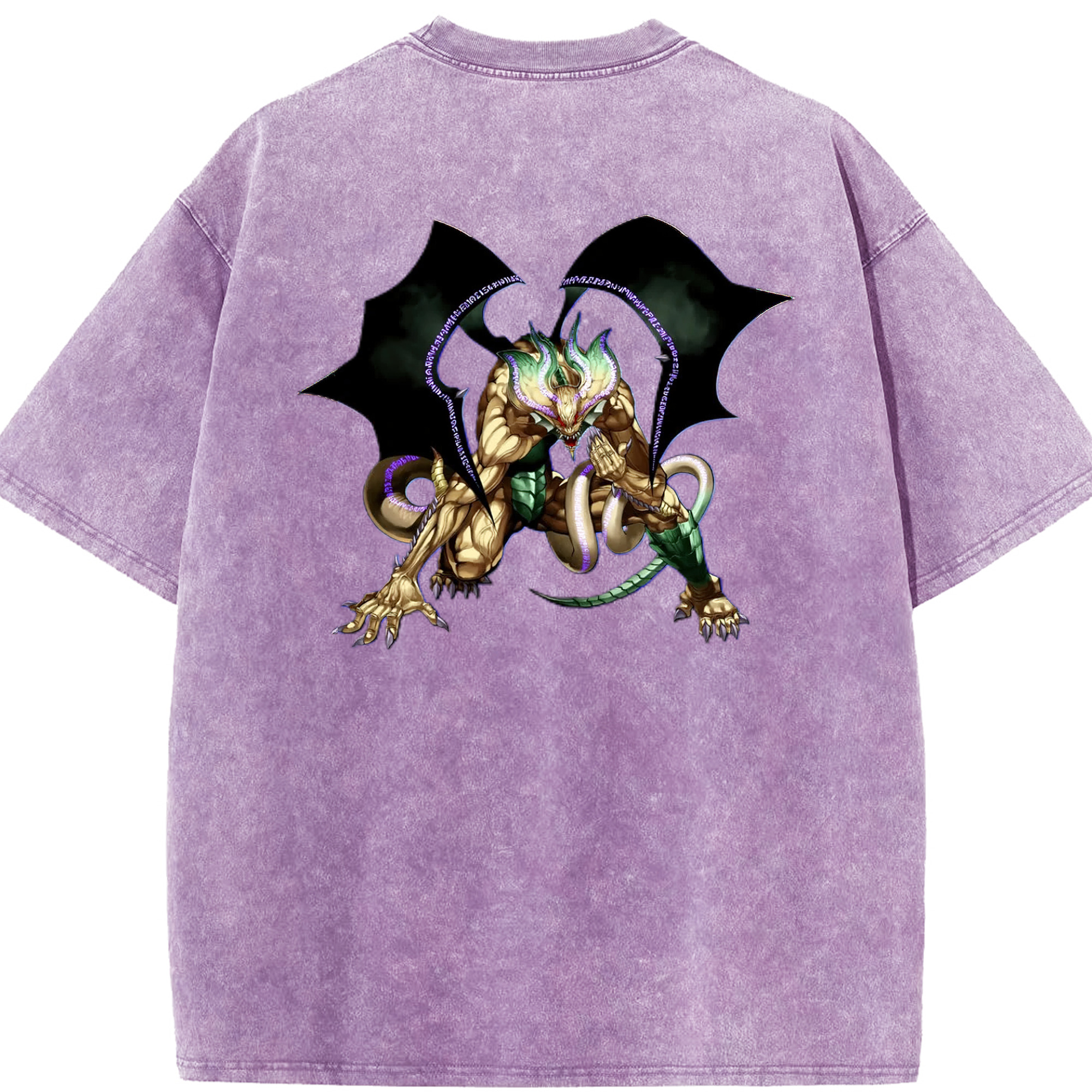 （画像用） 遊☆戯☆王 Yu-Gi-Oh! 綿100% ヴィンテージ風 半袖Tシャツ（背面プリント）