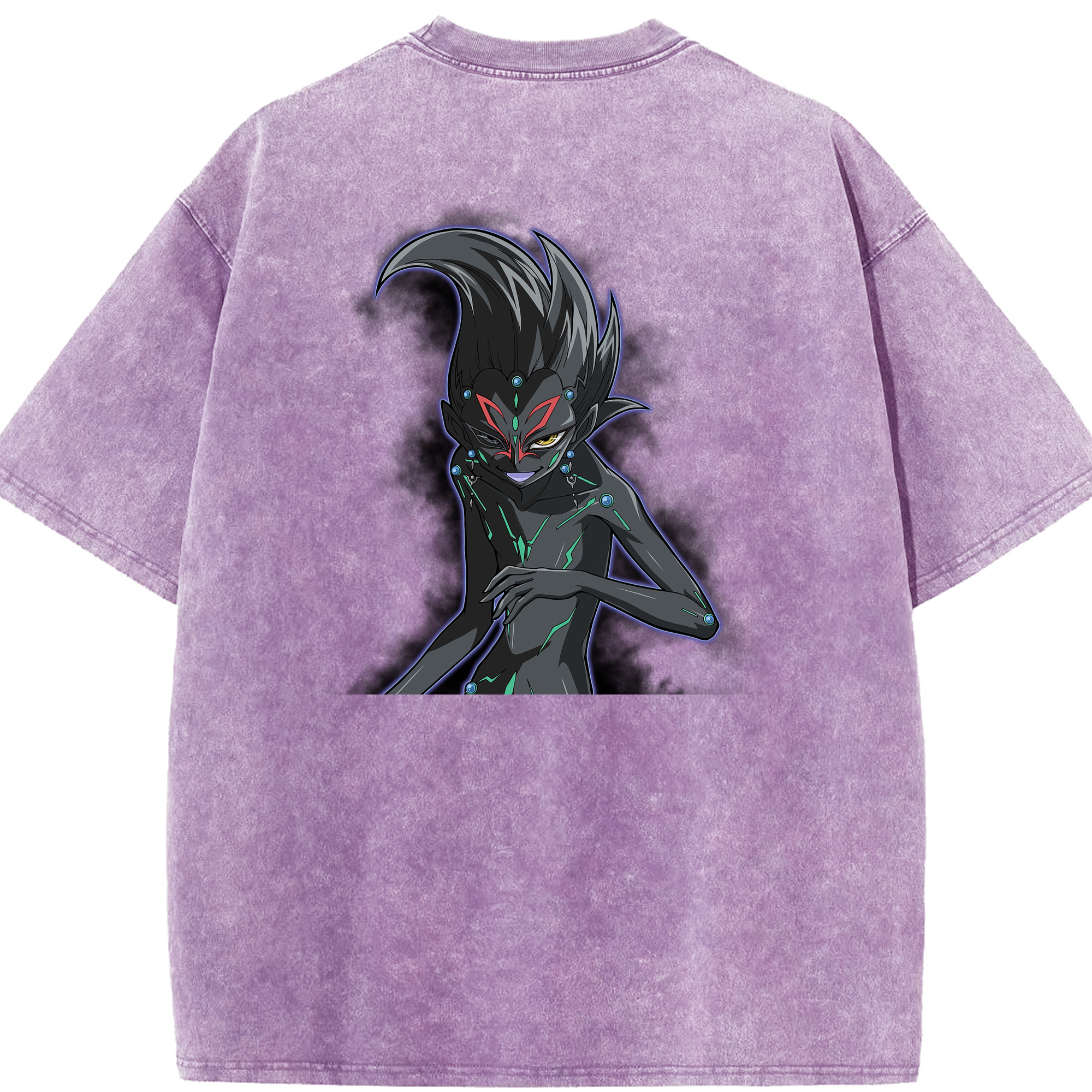 （画像用） 遊☆戯☆王 Yu-Gi-Oh! 綿100% ヴィンテージ風 半袖Tシャツ（背面プリント）