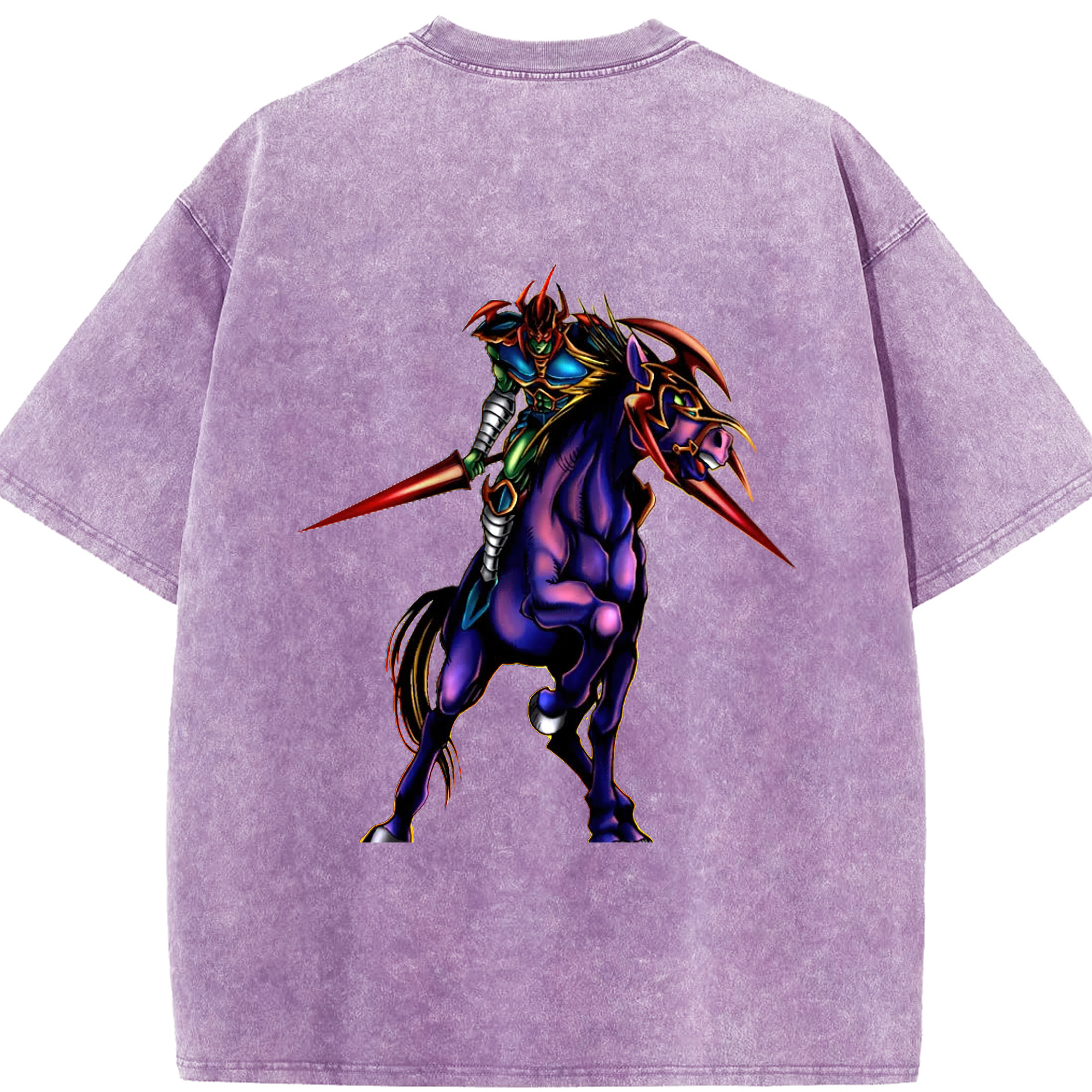 （画像用） 遊☆戯☆王 Yu-Gi-Oh! 綿100% ヴィンテージ風 半袖Tシャツ（背面プリント）