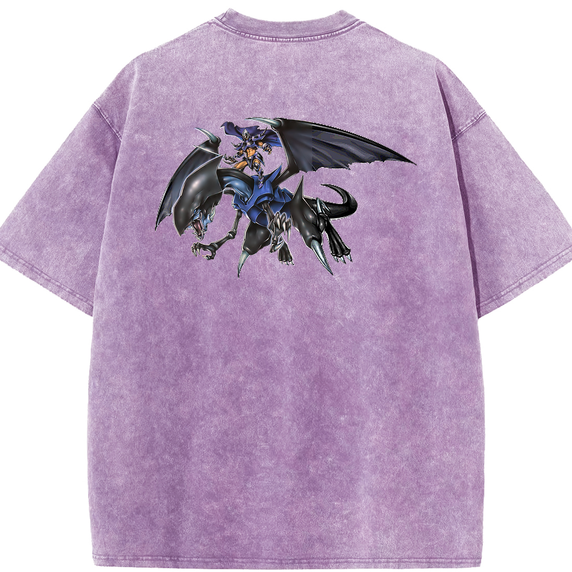 （画像用） 遊☆戯☆王 Yu-Gi-Oh! 綿100% ヴィンテージ風 半袖Tシャツ（背面プリント）