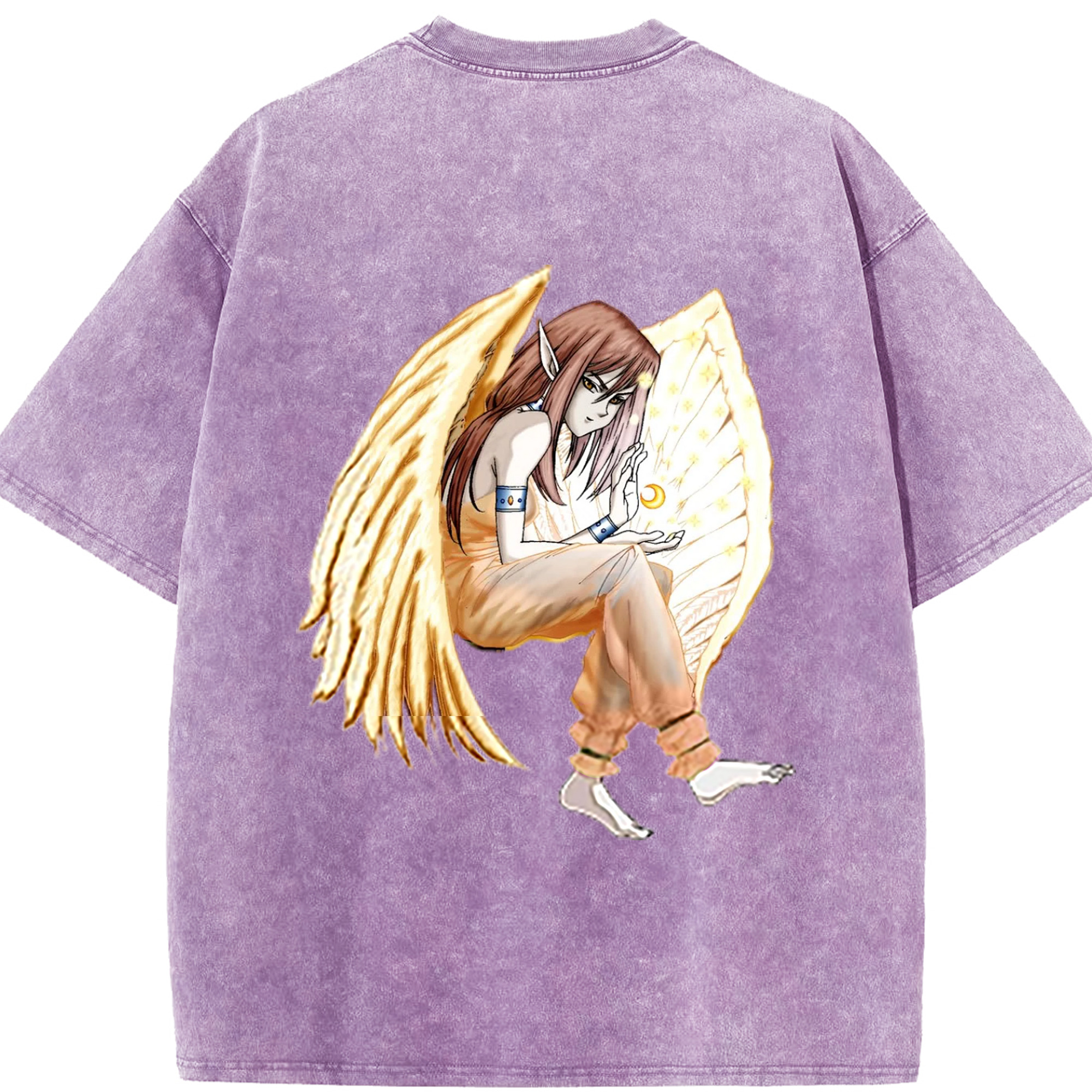 （画像用） 遊☆戯☆王 Yu-Gi-Oh! 綿100% ヴィンテージ風 半袖Tシャツ（背面プリント）
