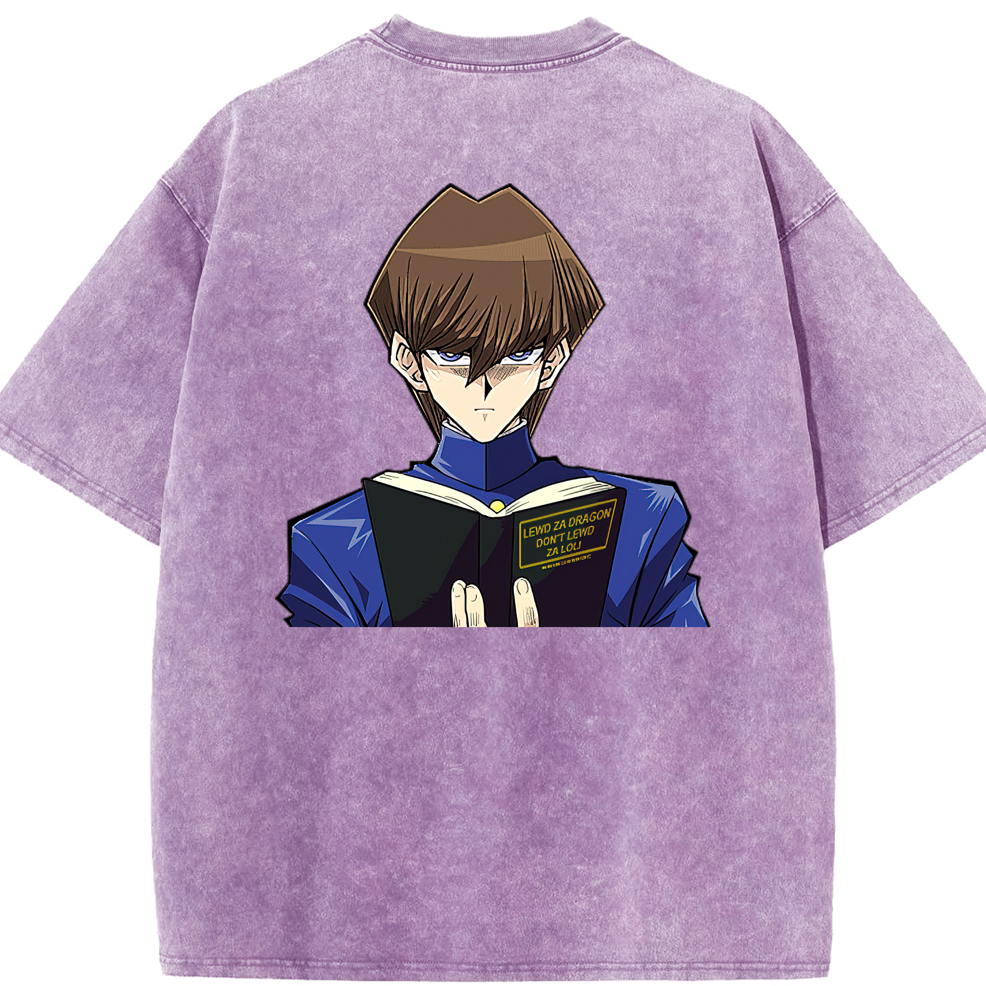 （画像用） 遊☆戯☆王 Yu-Gi-Oh! 綿100% ヴィンテージ風 半袖Tシャツ（背面プリント）