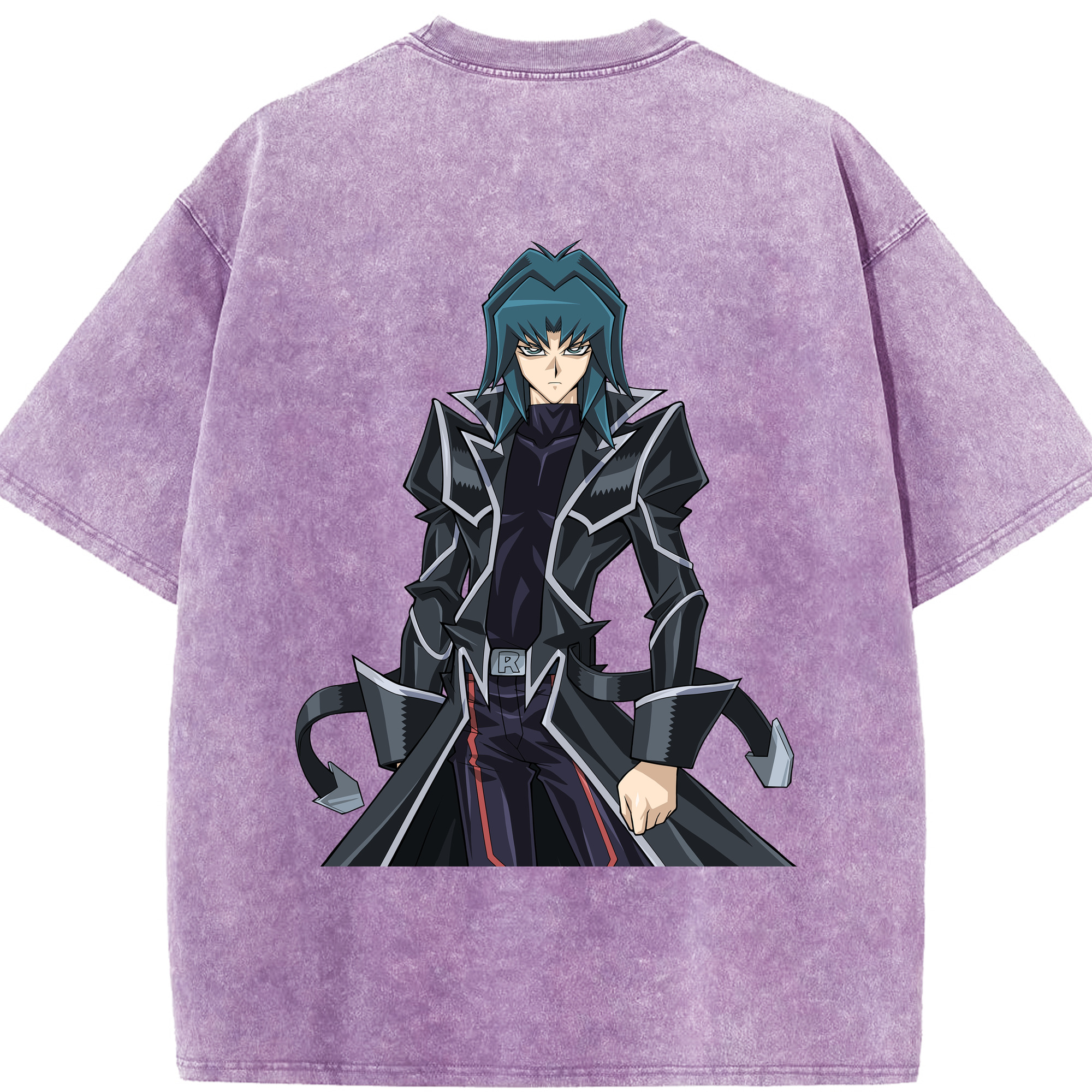（画像用） 遊☆戯☆王 Yu-Gi-Oh! 綿100% ヴィンテージ風 半袖Tシャツ（背面プリント）