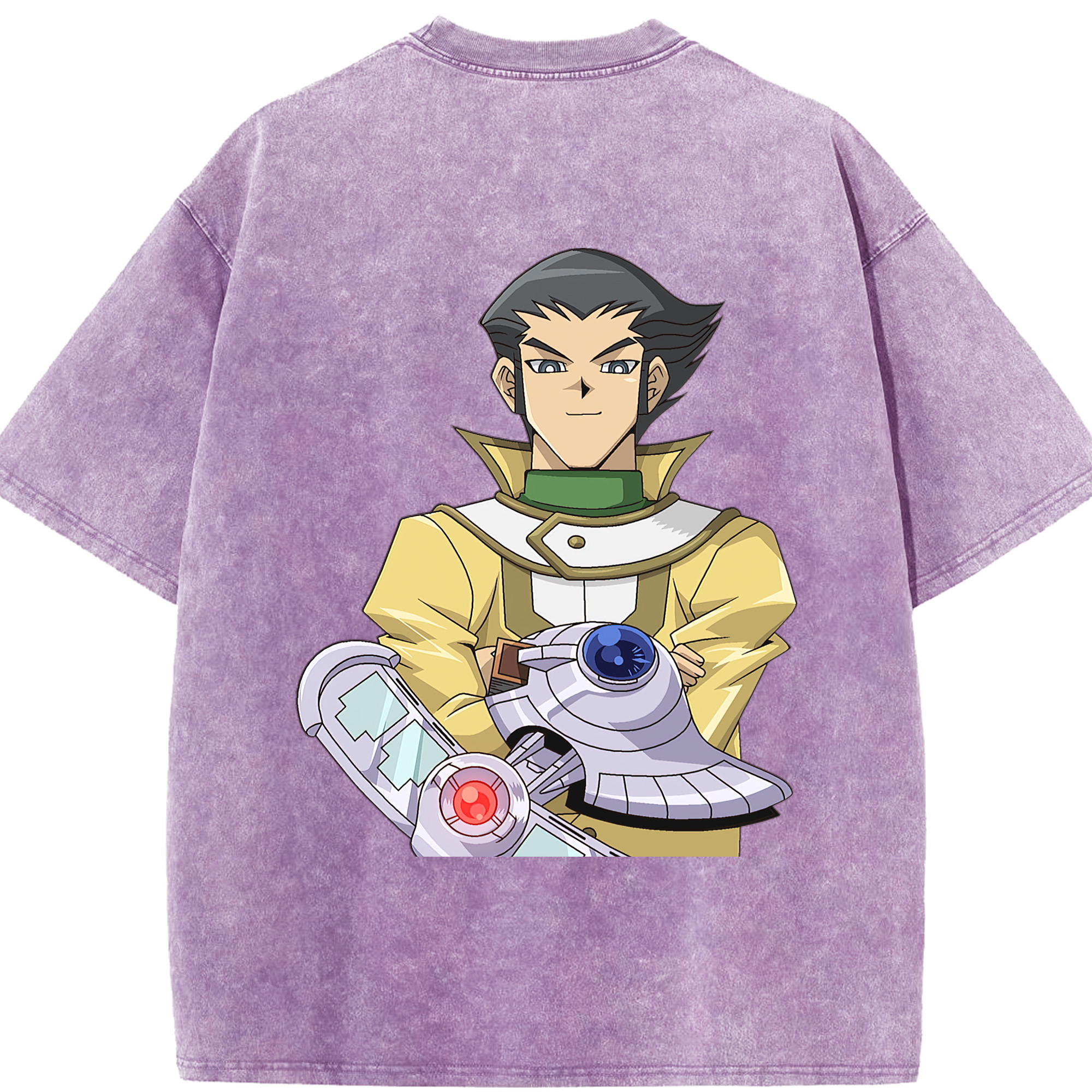 （画像用） 遊☆戯☆王 Yu-Gi-Oh! 綿100% ヴィンテージ風 半袖Tシャツ（背面プリント）