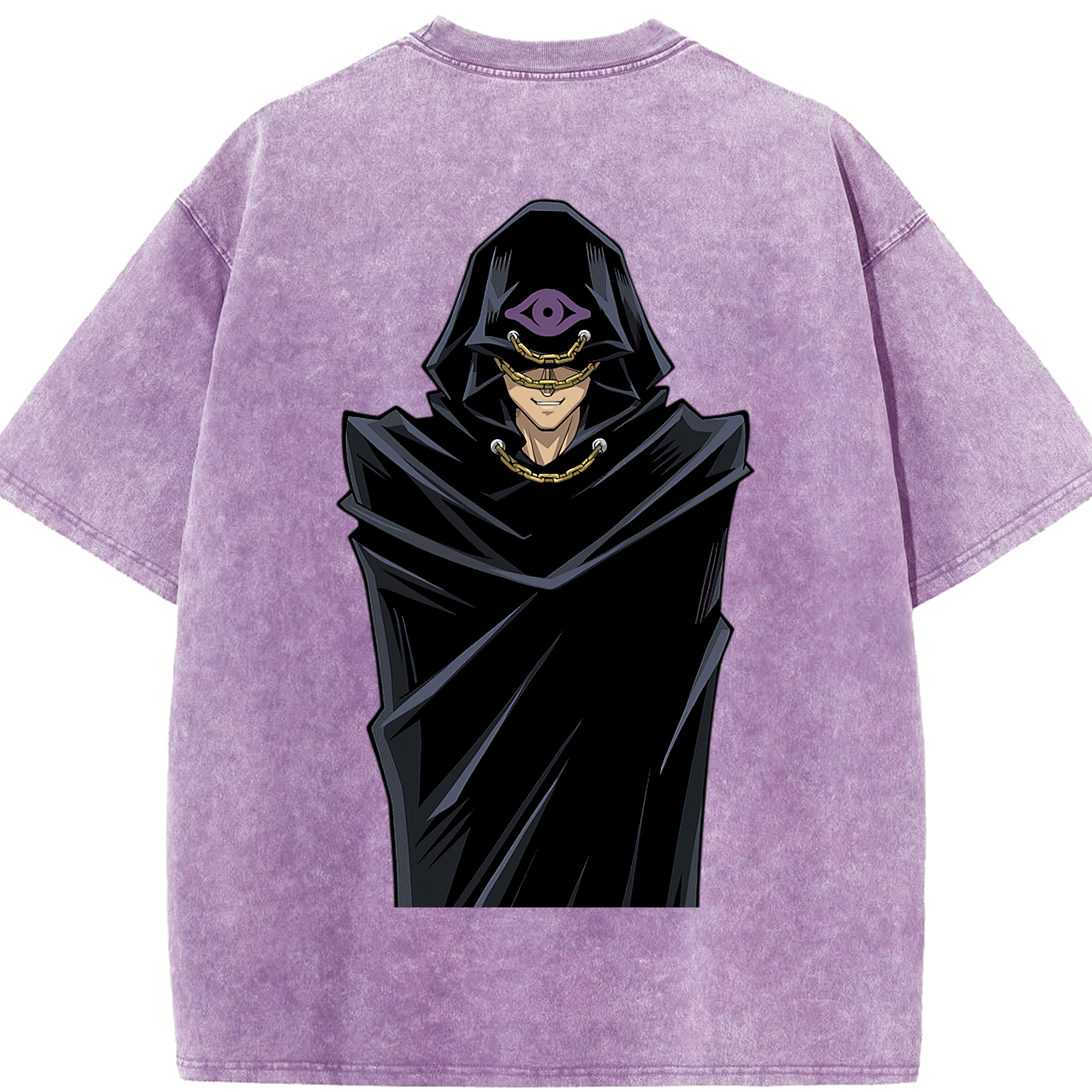 （画像用） 遊☆戯☆王 Yu-Gi-Oh! 綿100% ヴィンテージ風 半袖Tシャツ（背面プリント）