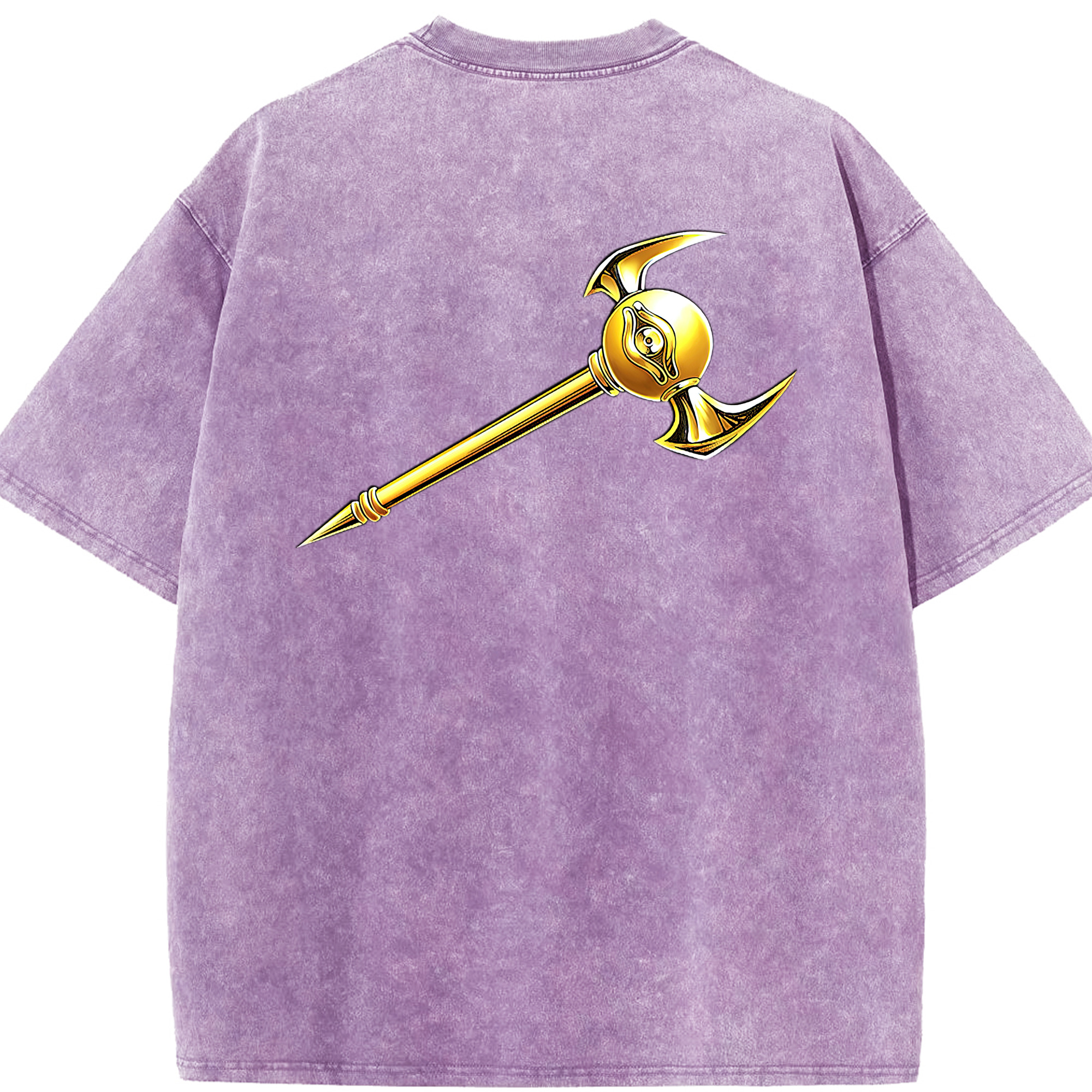 （画像用） 遊☆戯☆王 Yu-Gi-Oh! 綿100% ヴィンテージ風 半袖Tシャツ（背面プリント）