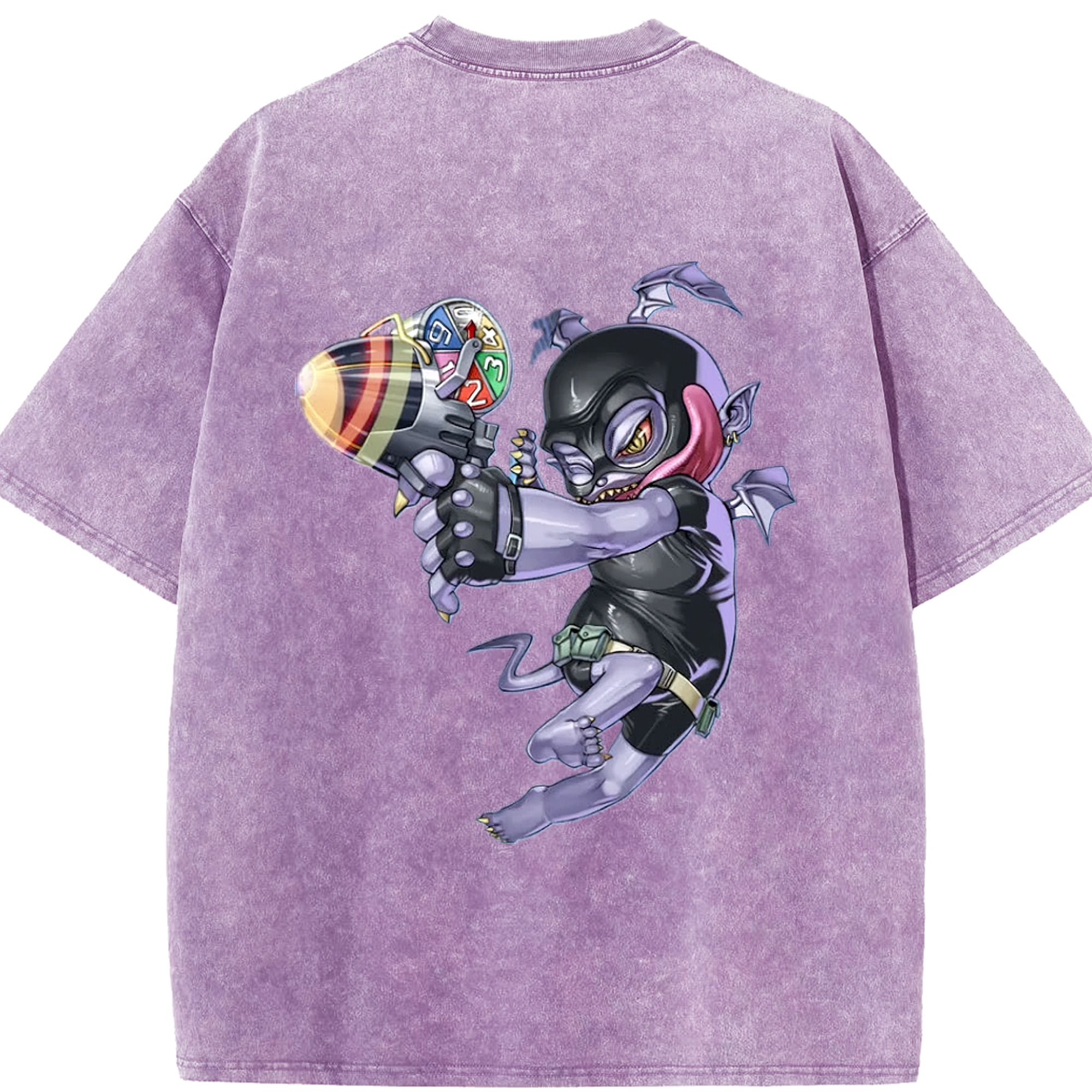 （画像用） 遊☆戯☆王 Yu-Gi-Oh! 綿100% ヴィンテージ風 半袖Tシャツ（背面プリント）