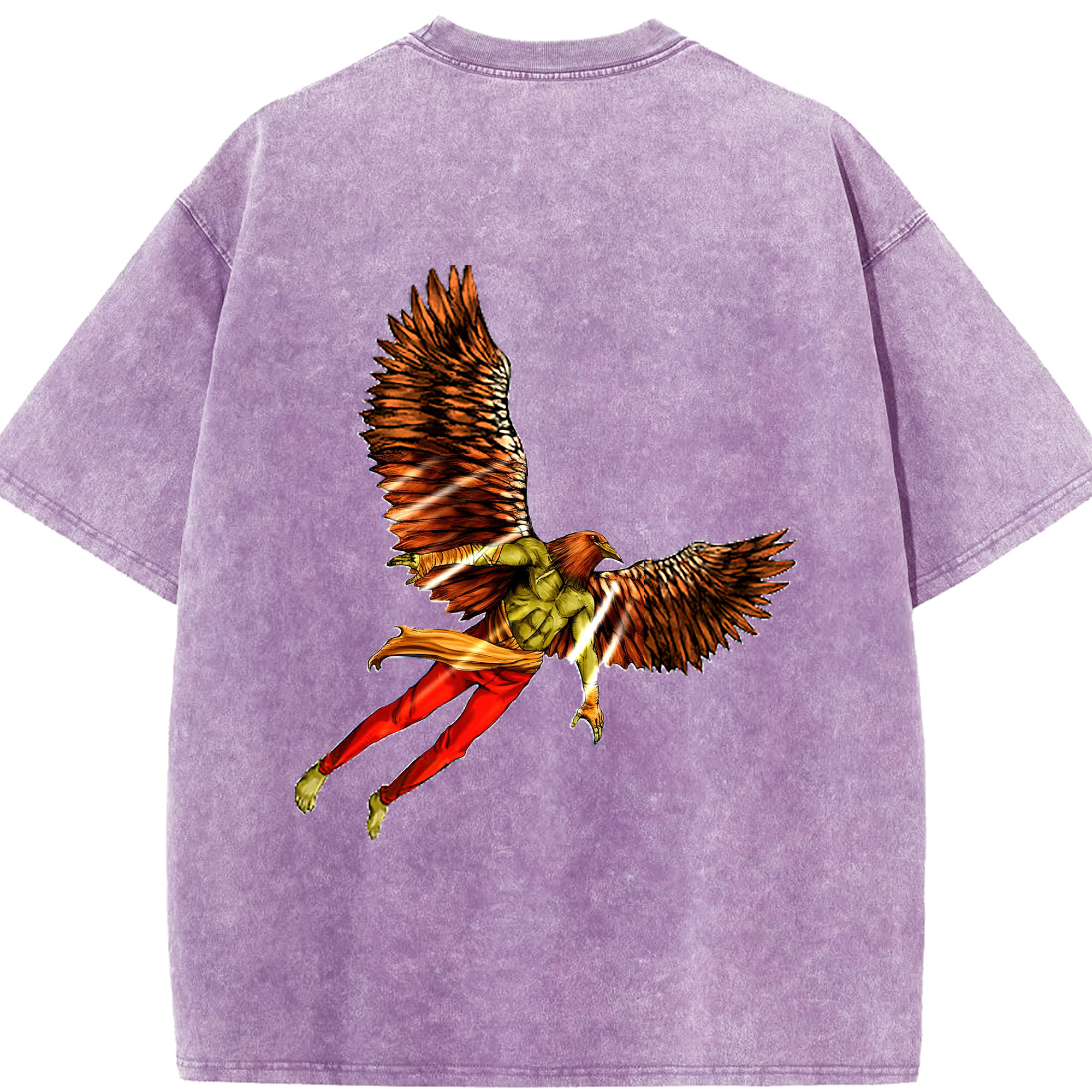 （画像用） 遊☆戯☆王 Yu-Gi-Oh! 綿100% ヴィンテージ風 半袖Tシャツ（背面プリント）