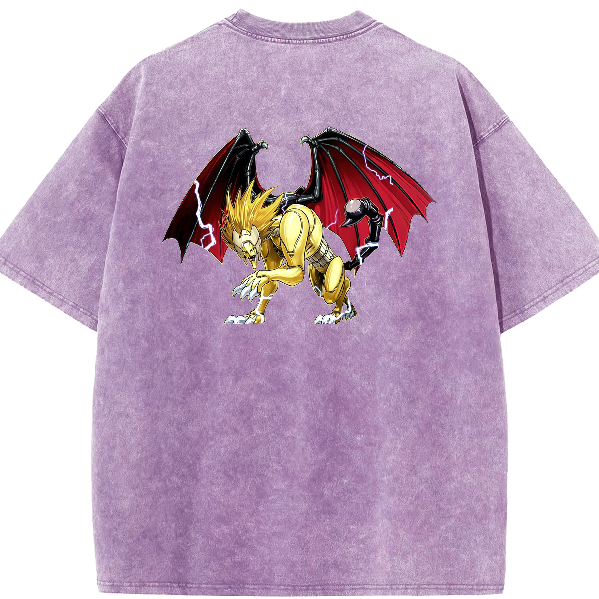 （画像用） 遊☆戯☆王 Yu-Gi-Oh! 綿100% ヴィンテージ風 半袖Tシャツ（背面プリント）