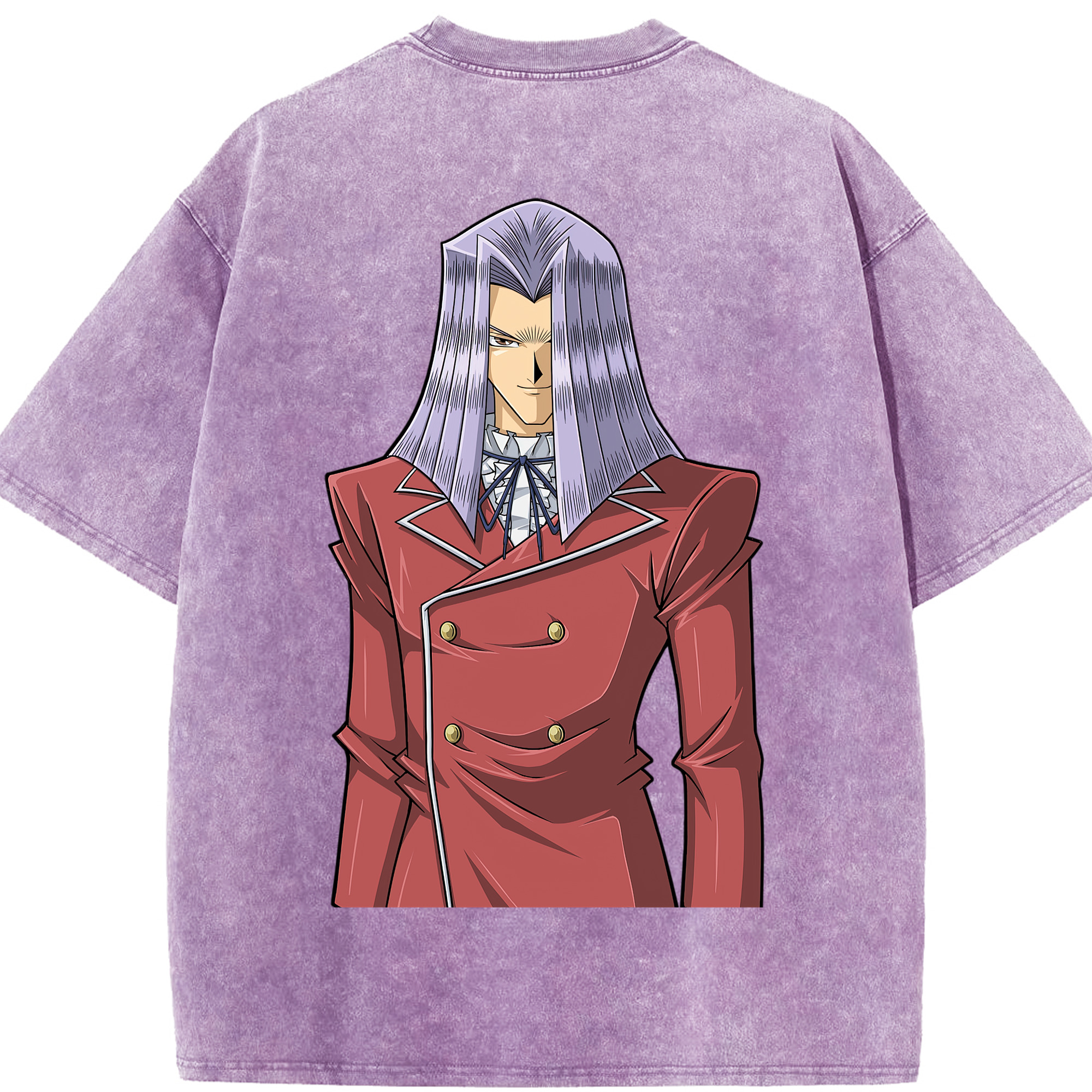（画像用） 遊☆戯☆王 Yu-Gi-Oh! 綿100% ヴィンテージ風 半袖Tシャツ（背面プリント）