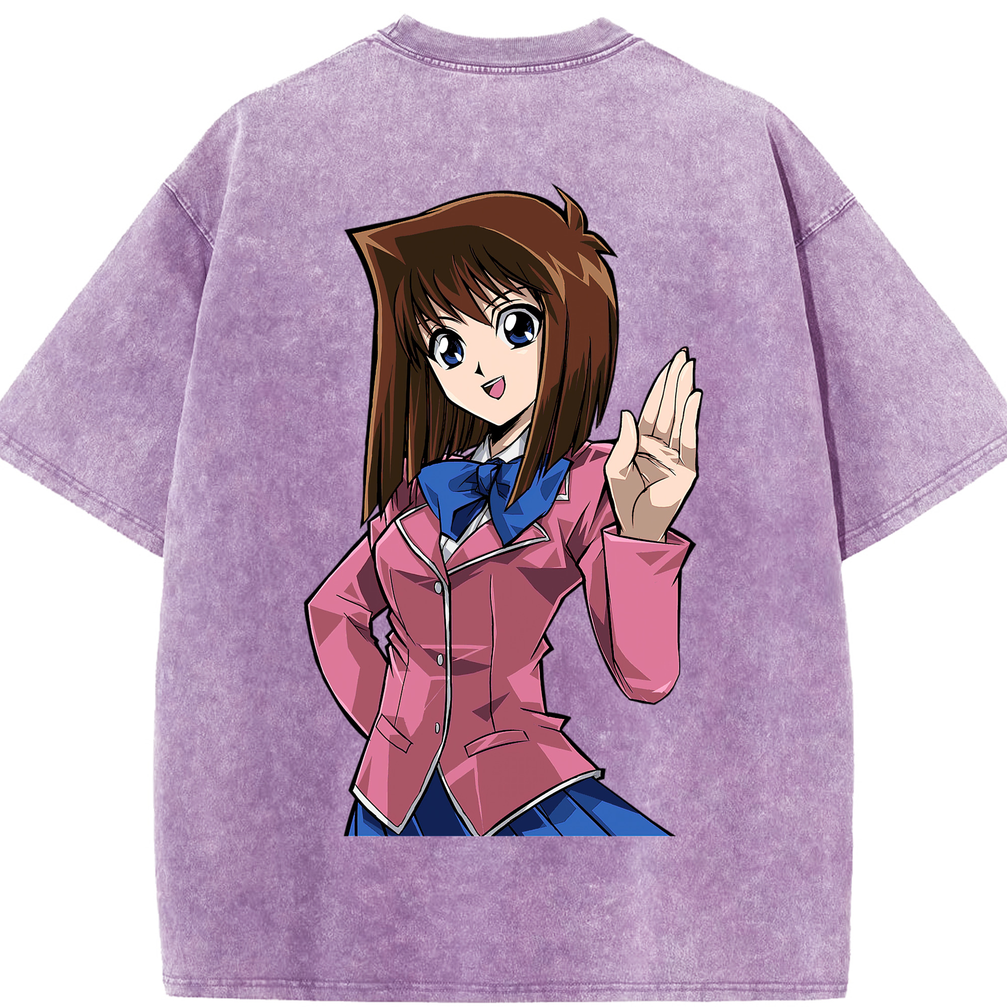 （画像用） 遊☆戯☆王 Yu-Gi-Oh! 綿100% ヴィンテージ風 半袖Tシャツ（背面プリント）