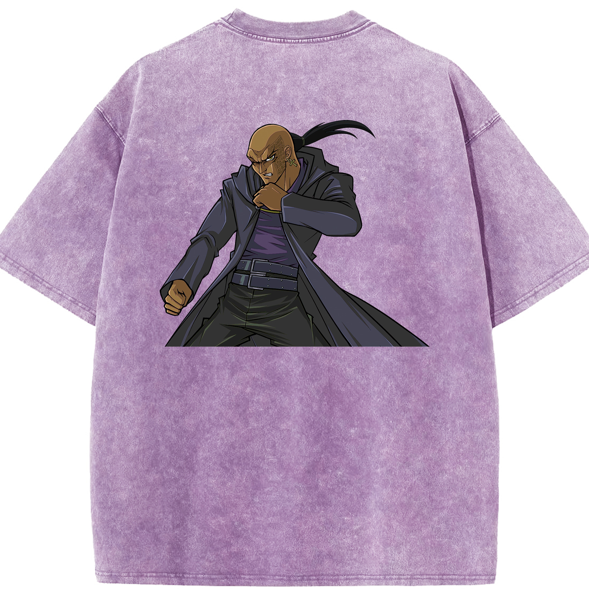 （画像用） 遊☆戯☆王 Yu-Gi-Oh! 綿100% ヴィンテージ風 半袖Tシャツ（背面プリント）