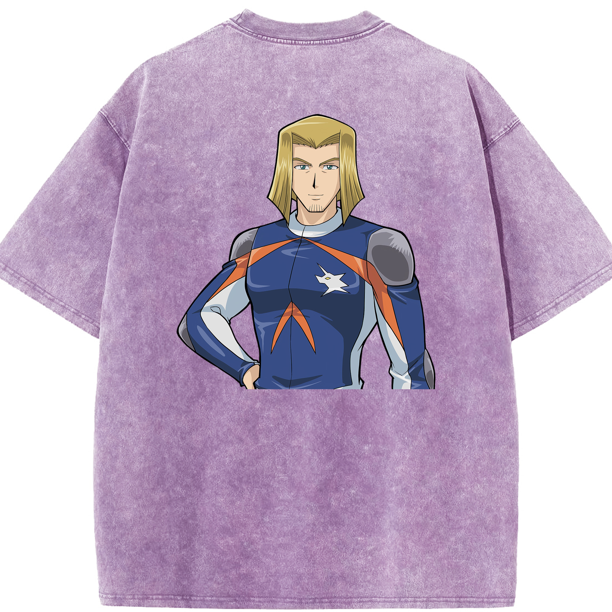 （画像用） 遊☆戯☆王 Yu-Gi-Oh! 綿100% ヴィンテージ風 半袖Tシャツ（背面プリント）