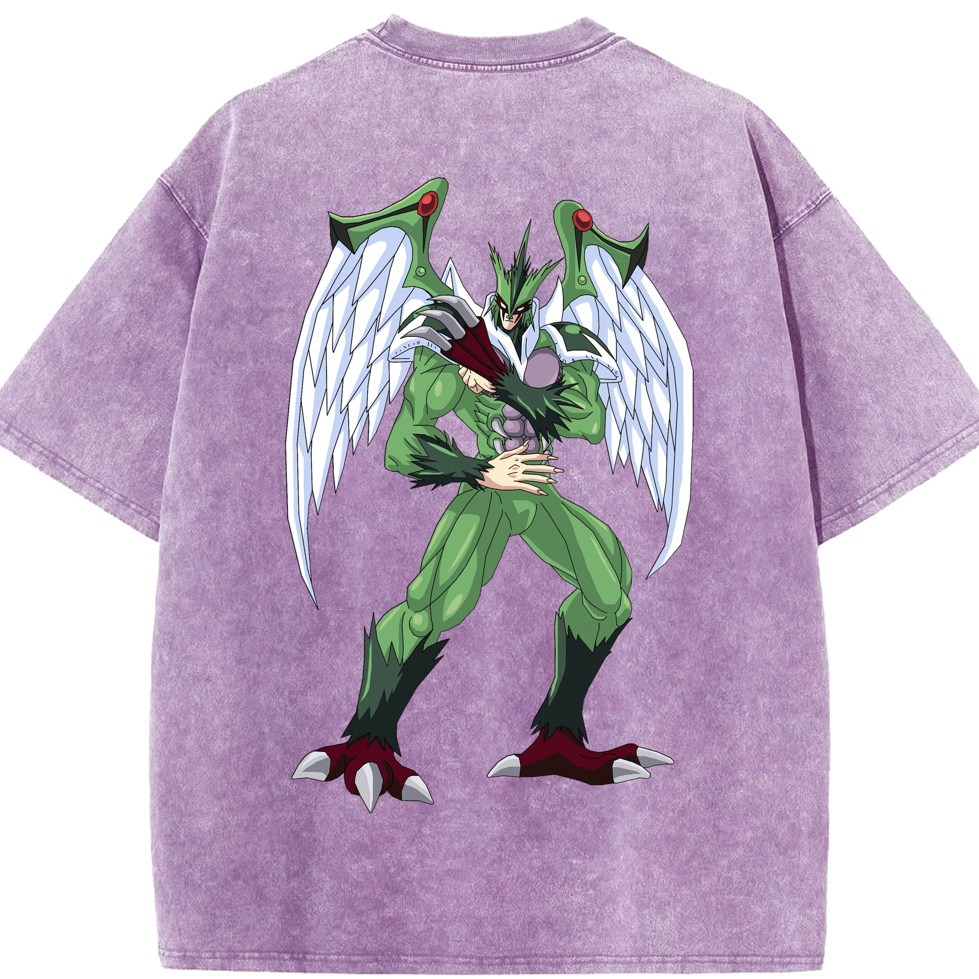 （画像用） 遊☆戯☆王 Yu-Gi-Oh! 綿100% ヴィンテージ風 半袖Tシャツ（背面プリント）