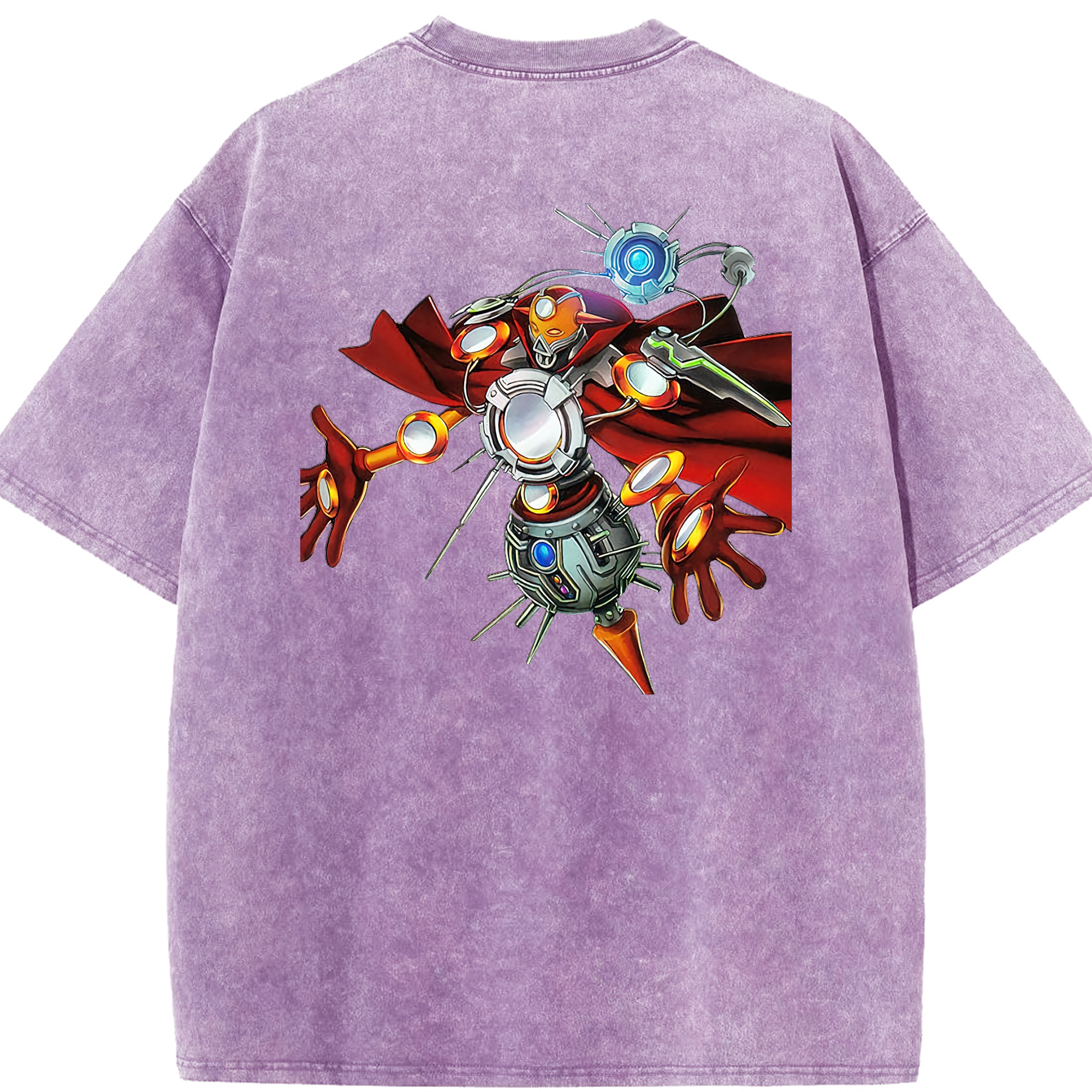 （画像用） 遊☆戯☆王 Yu-Gi-Oh! 綿100% ヴィンテージ風 半袖Tシャツ（背面プリント）