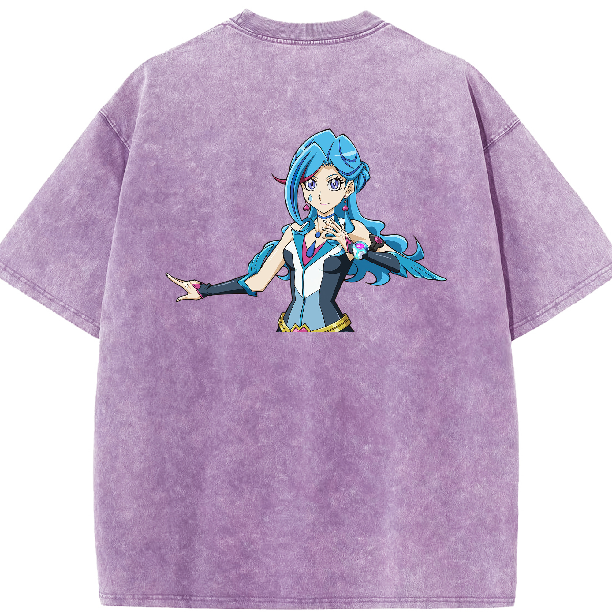 （画像用） 遊☆戯☆王 Yu-Gi-Oh! 綿100% ヴィンテージ風 半袖Tシャツ（背面プリント）