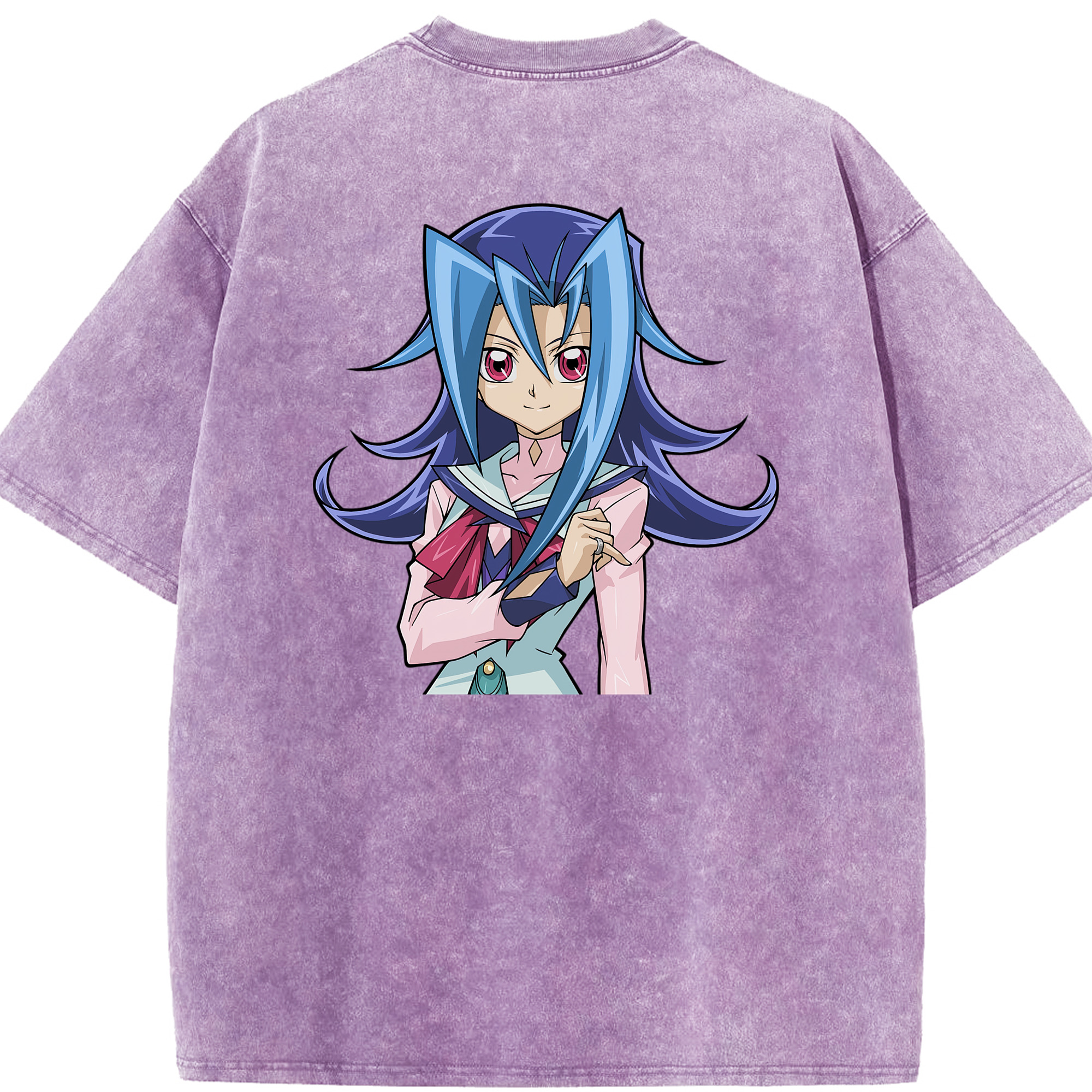 （画像用） 遊☆戯☆王 Yu-Gi-Oh! 綿100% ヴィンテージ風 半袖Tシャツ（背面プリント）