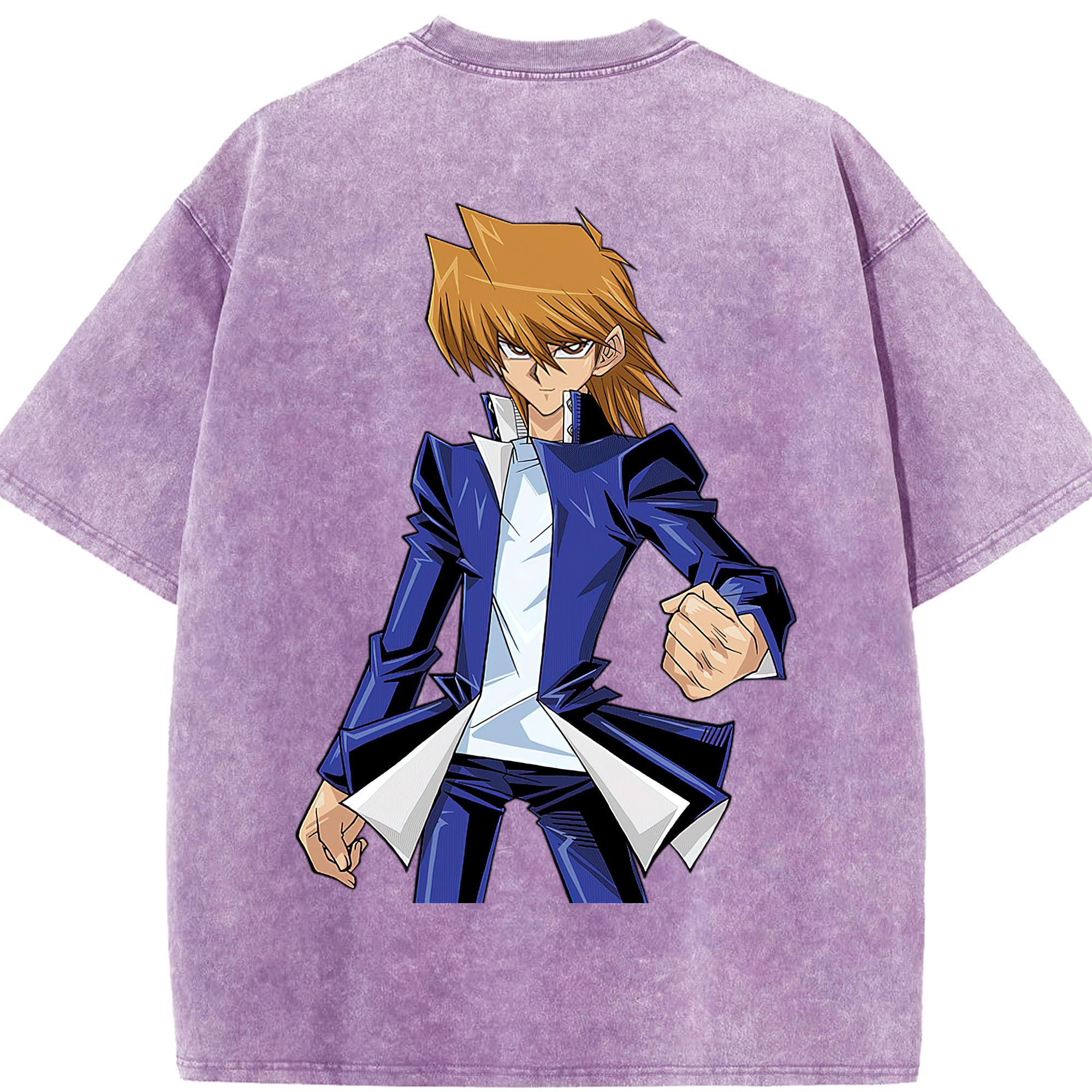 （画像用） 遊☆戯☆王 Yu-Gi-Oh! 綿100% ヴィンテージ風 半袖Tシャツ（背面プリント）
