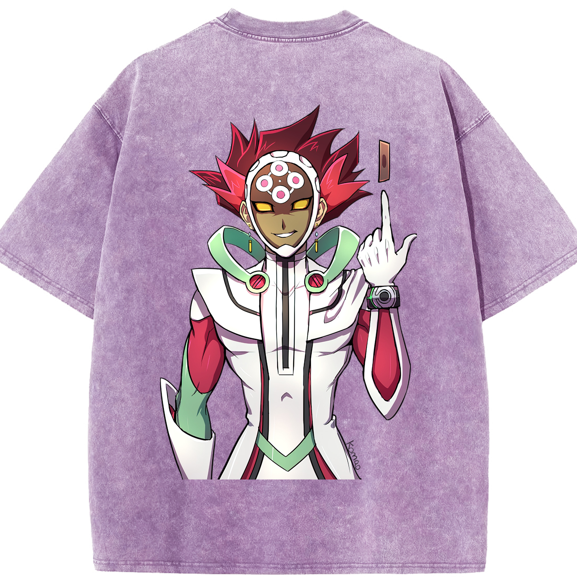 （画像用） 遊☆戯☆王 Yu-Gi-Oh! 綿100% ヴィンテージ風 半袖Tシャツ（背面プリント）