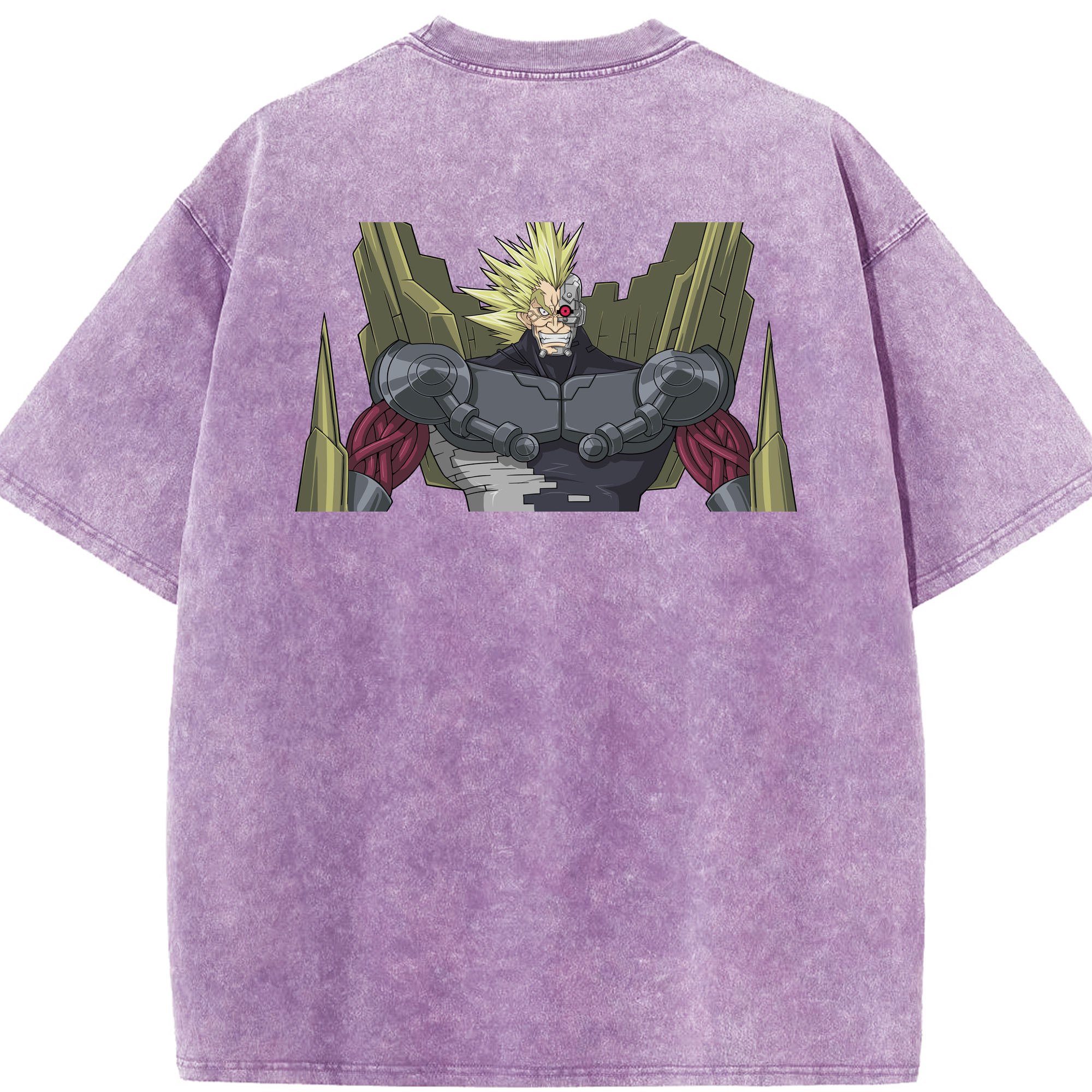 （画像用） 遊☆戯☆王 Yu-Gi-Oh! 綿100% ヴィンテージ風 半袖Tシャツ（背面プリント）