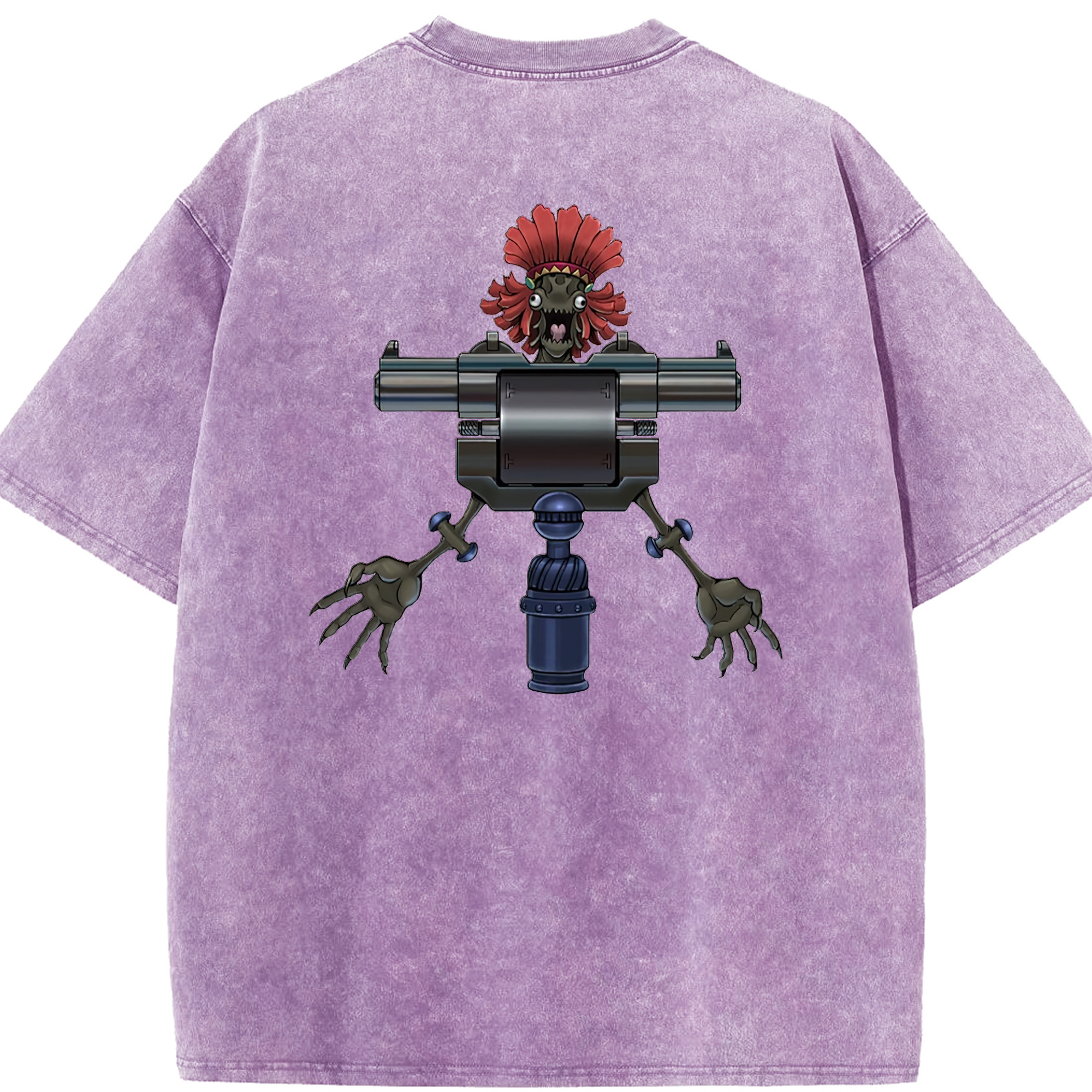 （画像用） 遊☆戯☆王 Yu-Gi-Oh! 綿100% ヴィンテージ風 半袖Tシャツ（背面プリント）