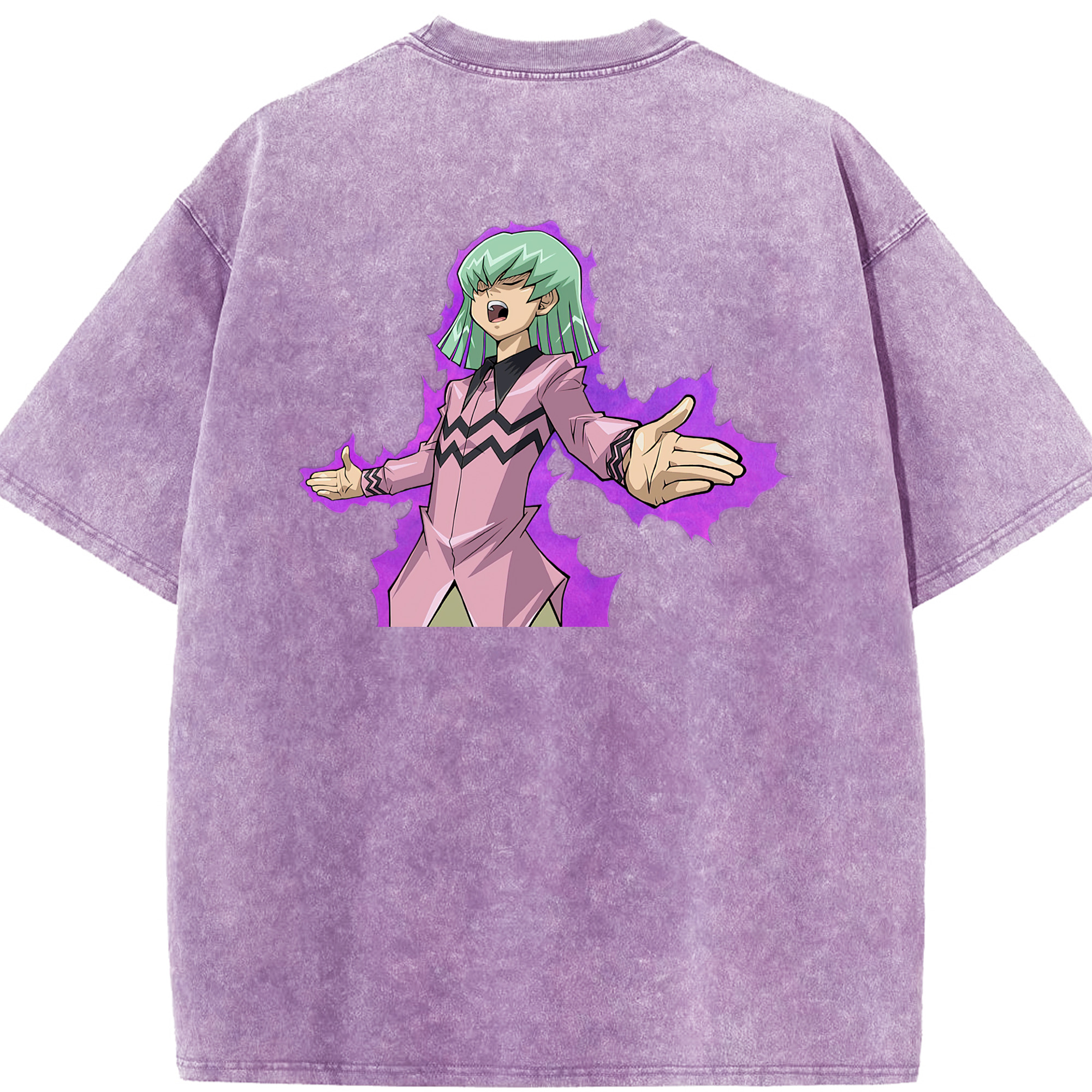 （画像用） 遊☆戯☆王 Yu-Gi-Oh! 綿100% ヴィンテージ風 半袖Tシャツ（背面プリント）