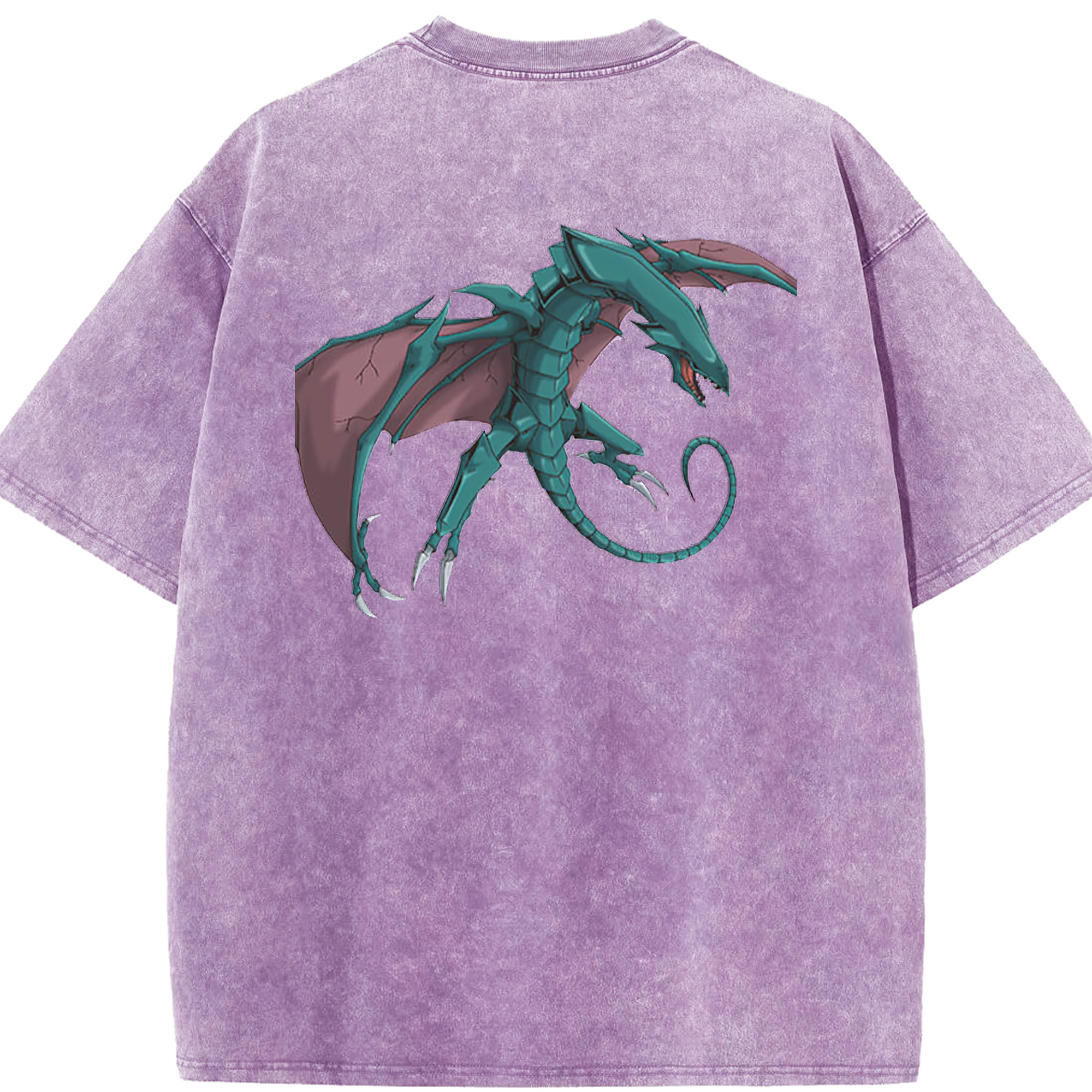 （画像用） 遊☆戯☆王 Yu-Gi-Oh! 綿100% ヴィンテージ風 半袖Tシャツ（背面プリント）