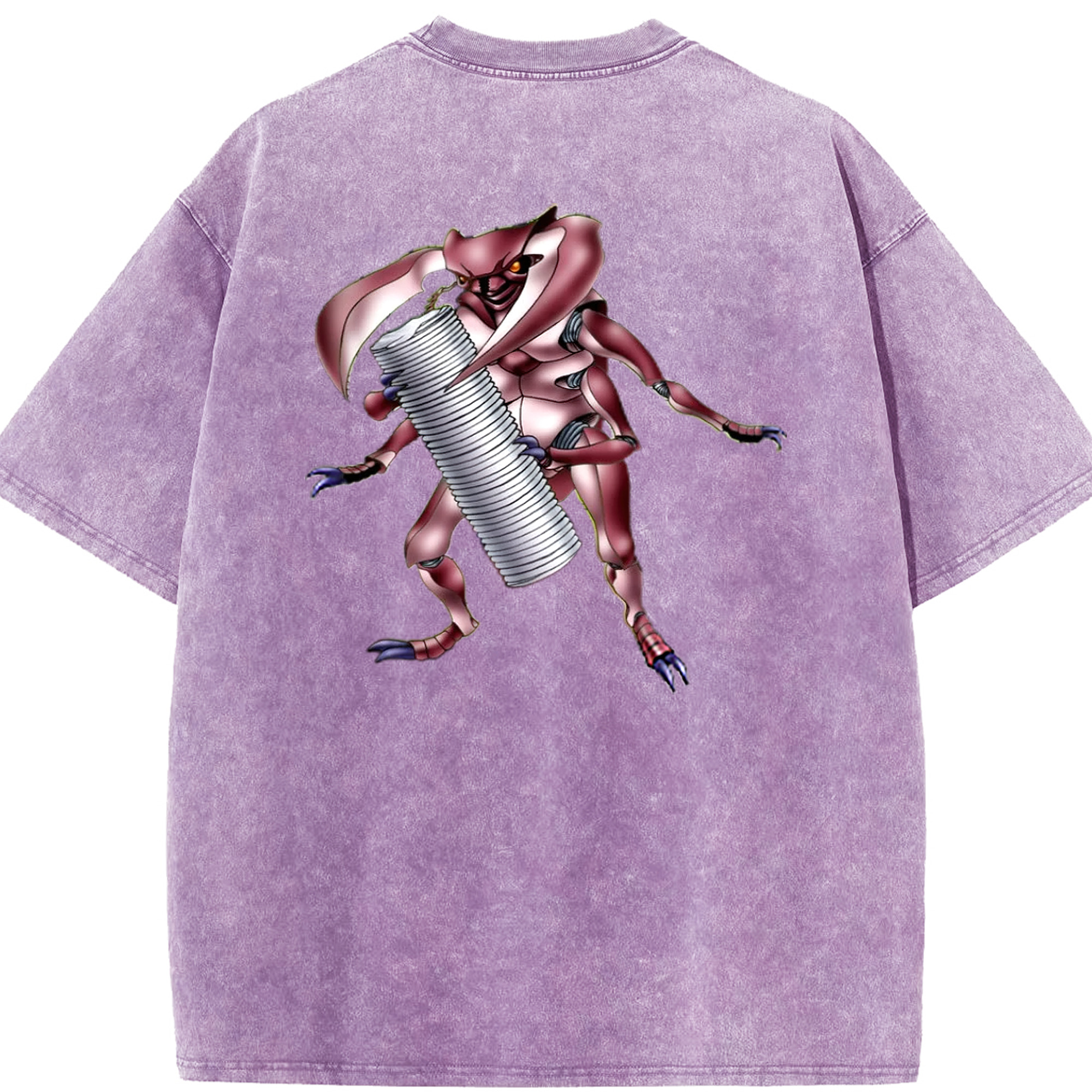 （画像用） 遊☆戯☆王 Yu-Gi-Oh! 綿100% ヴィンテージ風 半袖Tシャツ（背面プリント）