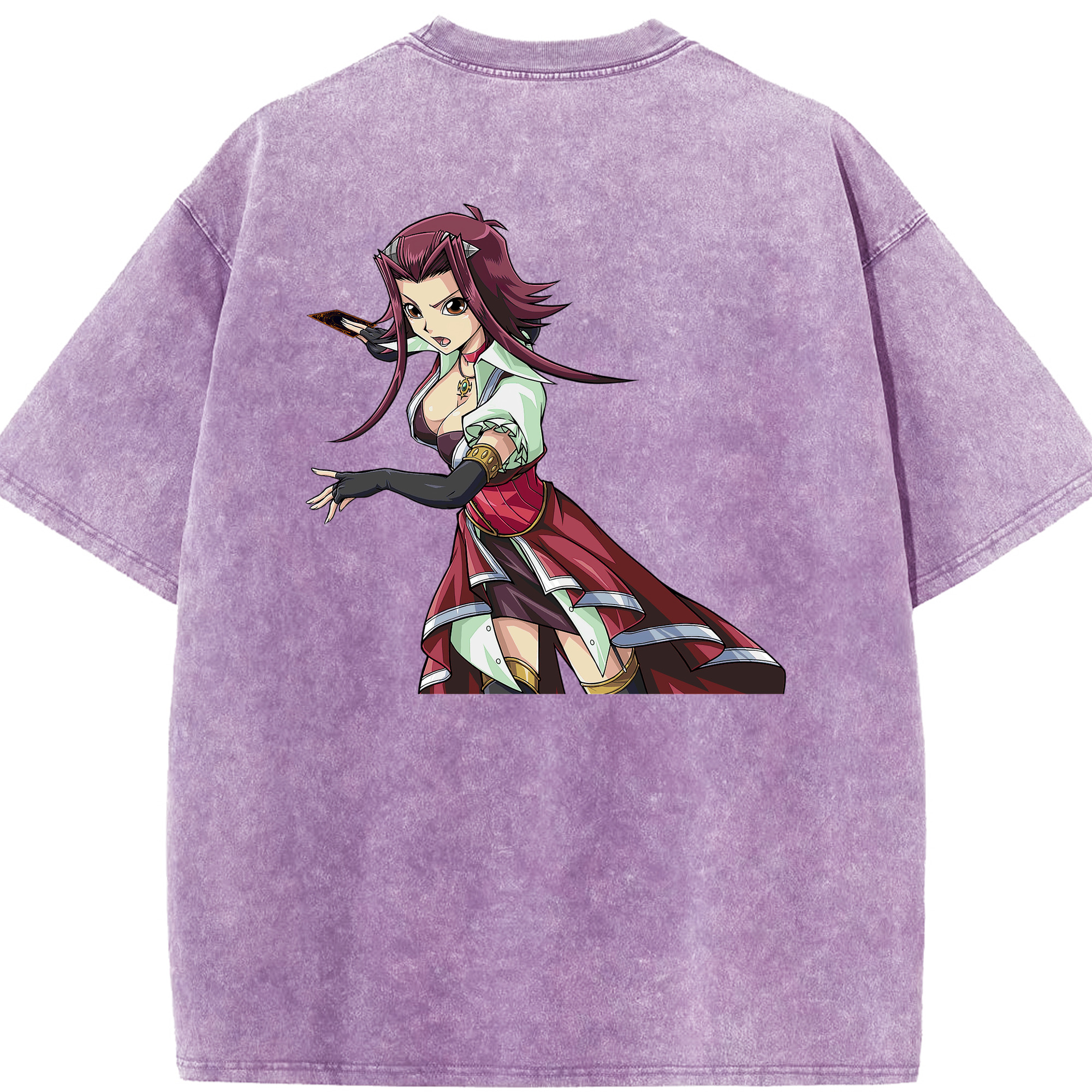 （画像用） 遊☆戯☆王 Yu-Gi-Oh! 綿100% ヴィンテージ風 半袖Tシャツ（背面プリント）