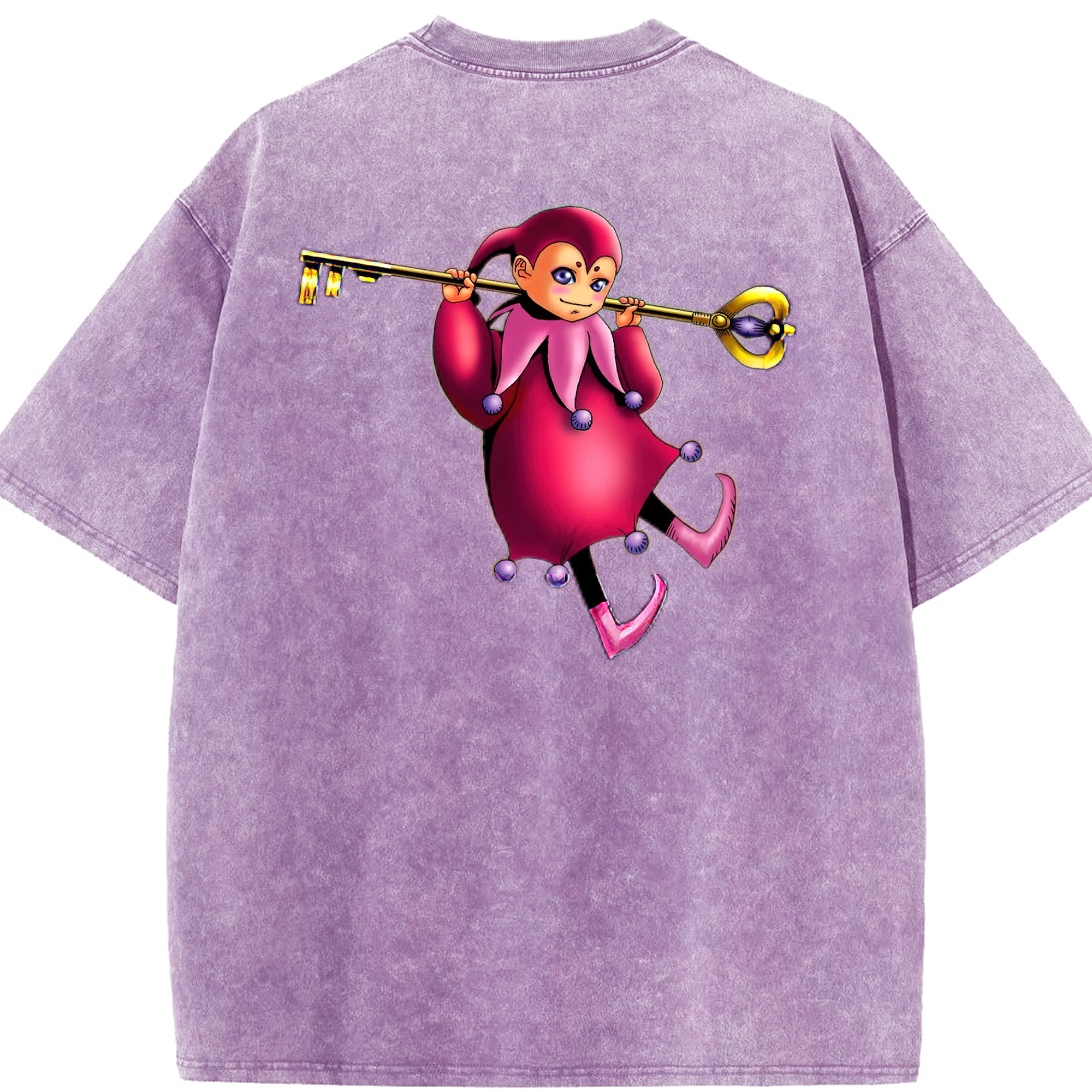 （画像用） 遊☆戯☆王 Yu-Gi-Oh! 綿100% ヴィンテージ風 半袖Tシャツ（背面プリント）