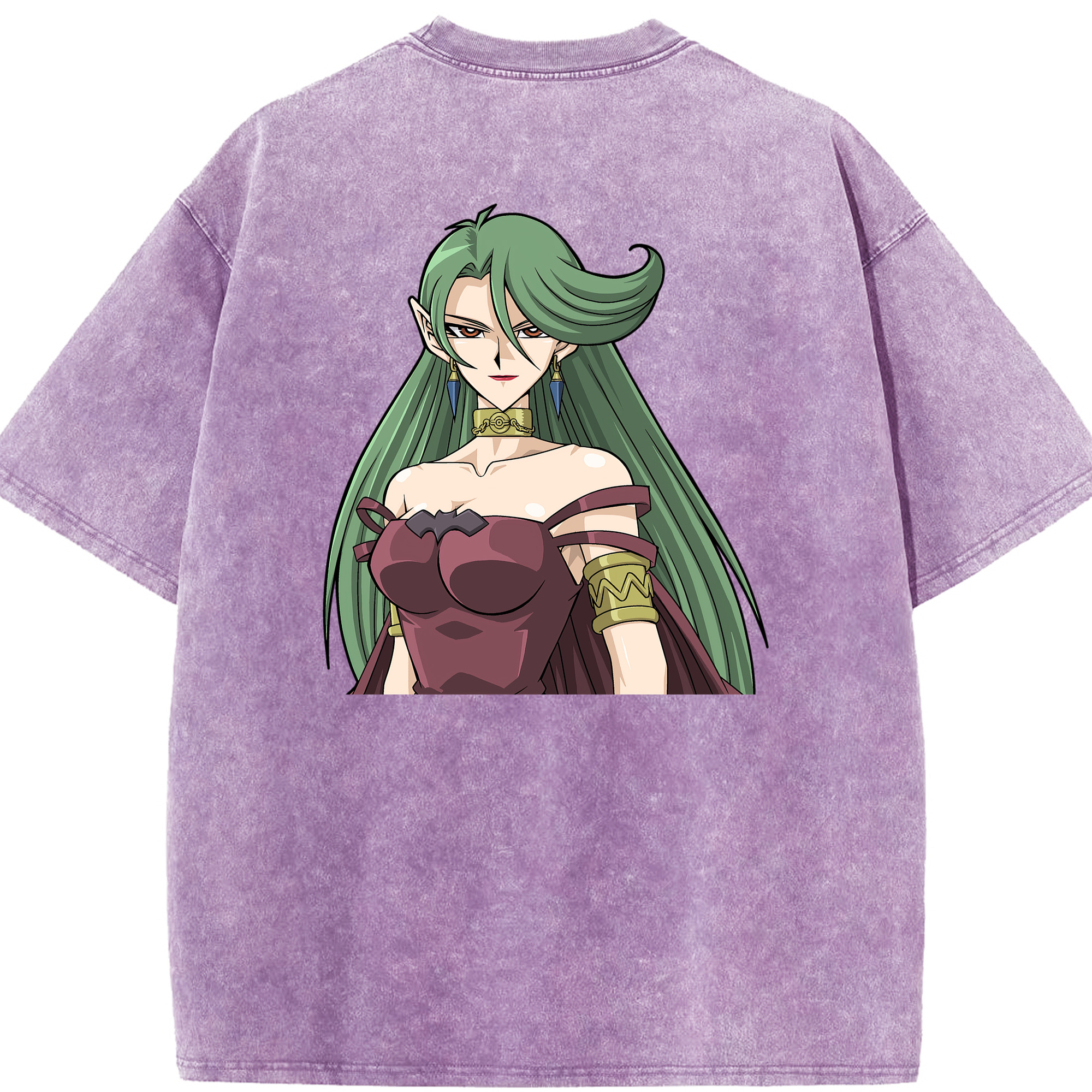 （画像用） 遊☆戯☆王 Yu-Gi-Oh! 綿100% ヴィンテージ風 半袖Tシャツ（背面プリント）