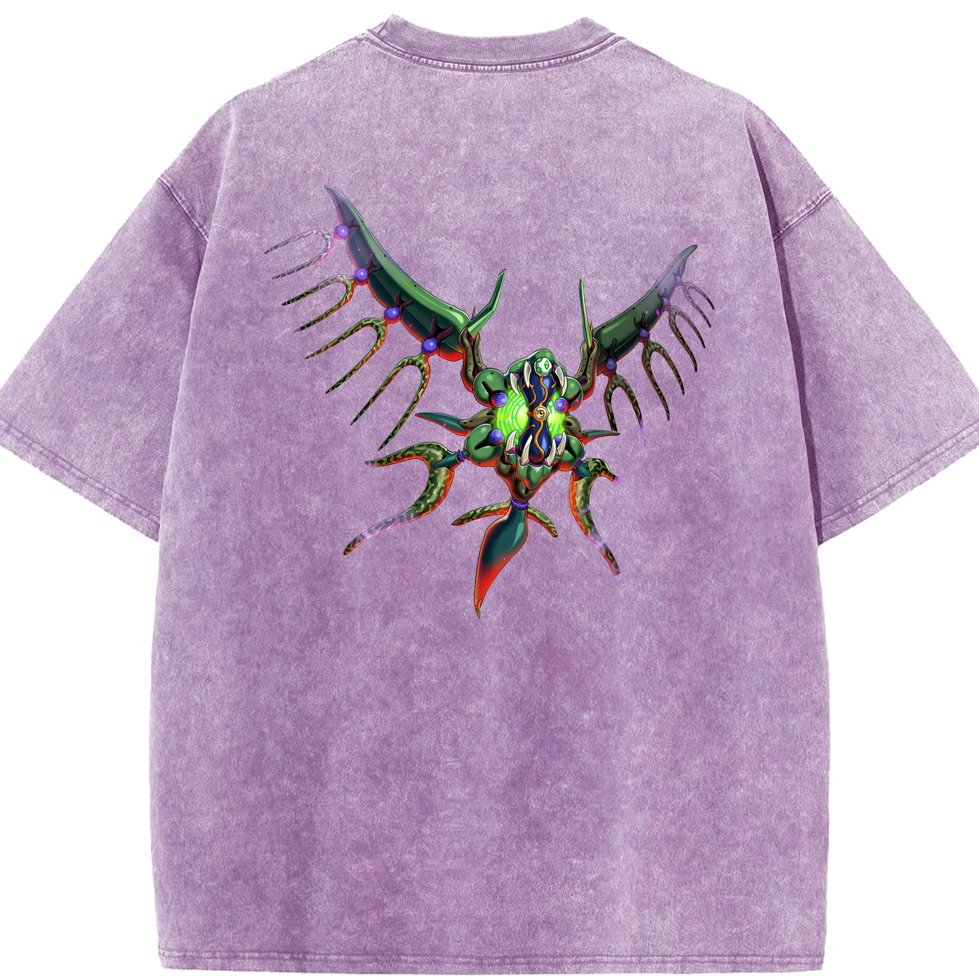 （画像用） 遊☆戯☆王 Yu-Gi-Oh! 綿100% ヴィンテージ風 半袖Tシャツ（背面プリント）