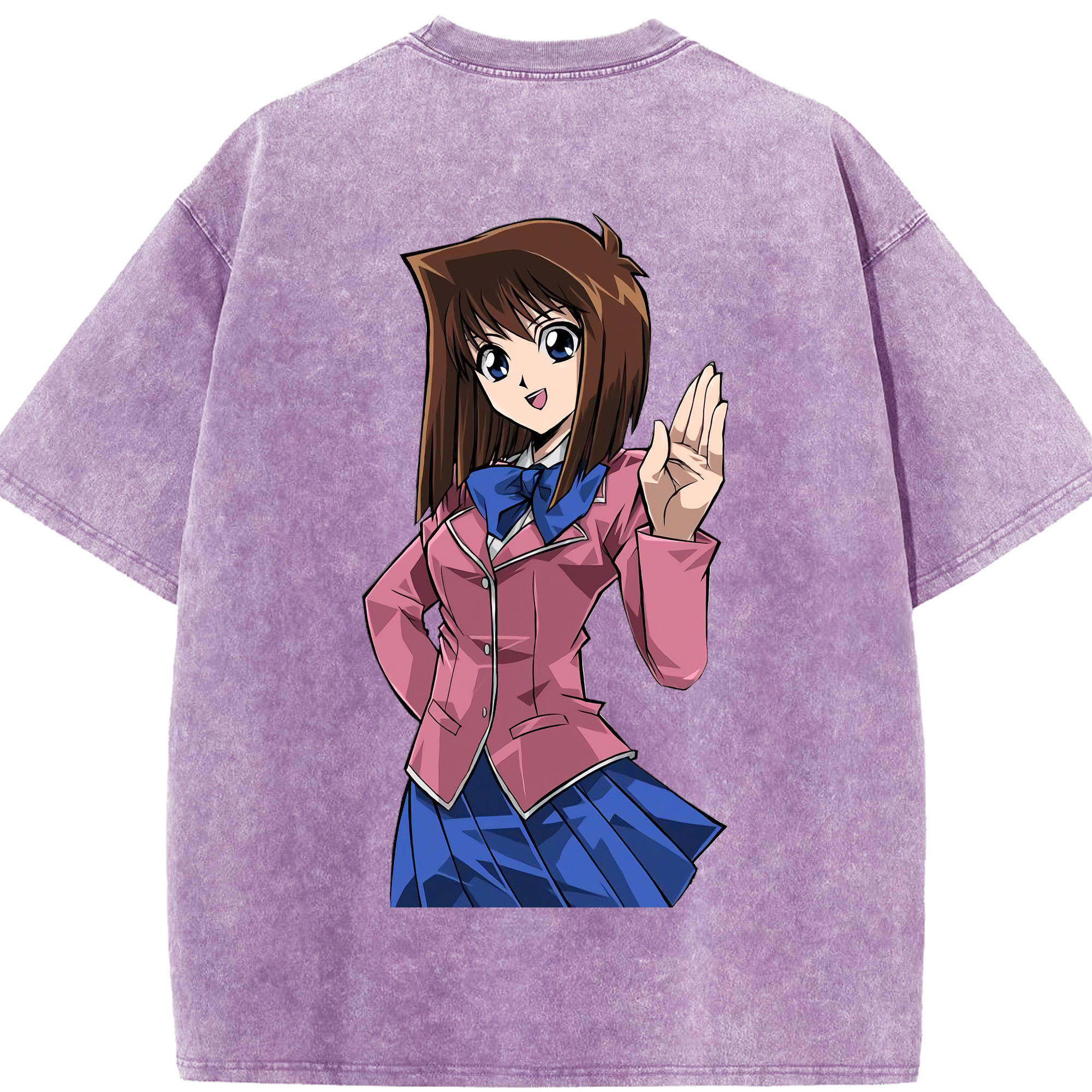 （画像用） 遊☆戯☆王 Yu-Gi-Oh! 綿100% ヴィンテージ風 半袖Tシャツ（背面プリント）