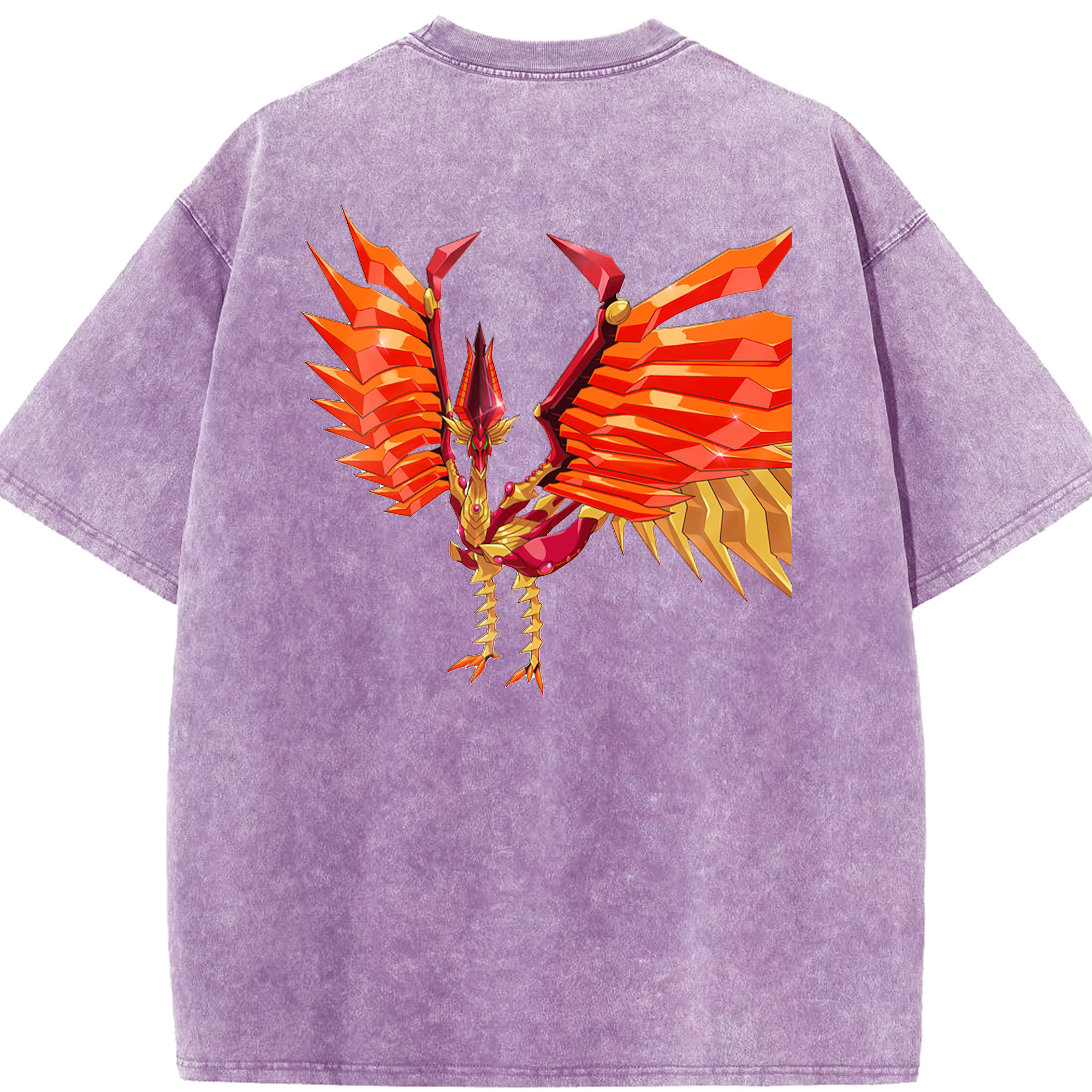 （画像用） 遊☆戯☆王 Yu-Gi-Oh! 綿100% ヴィンテージ風 半袖Tシャツ（背面プリント）