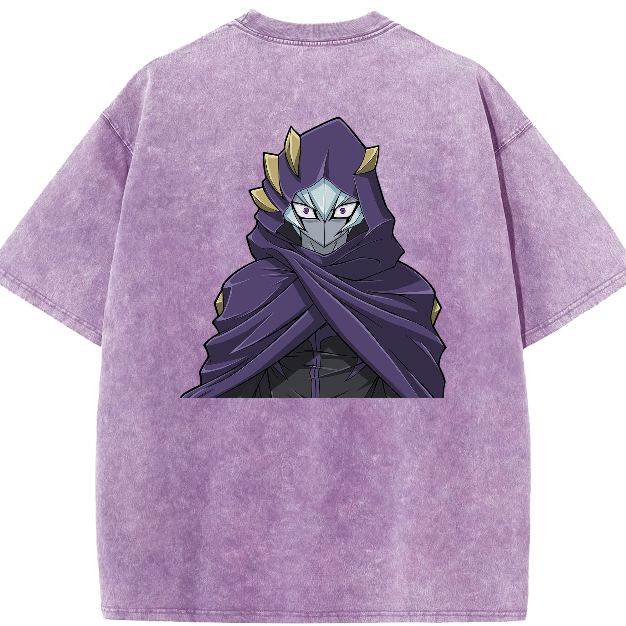 （画像用） 遊☆戯☆王 Yu-Gi-Oh! 綿100% ヴィンテージ風 半袖Tシャツ（背面プリント）