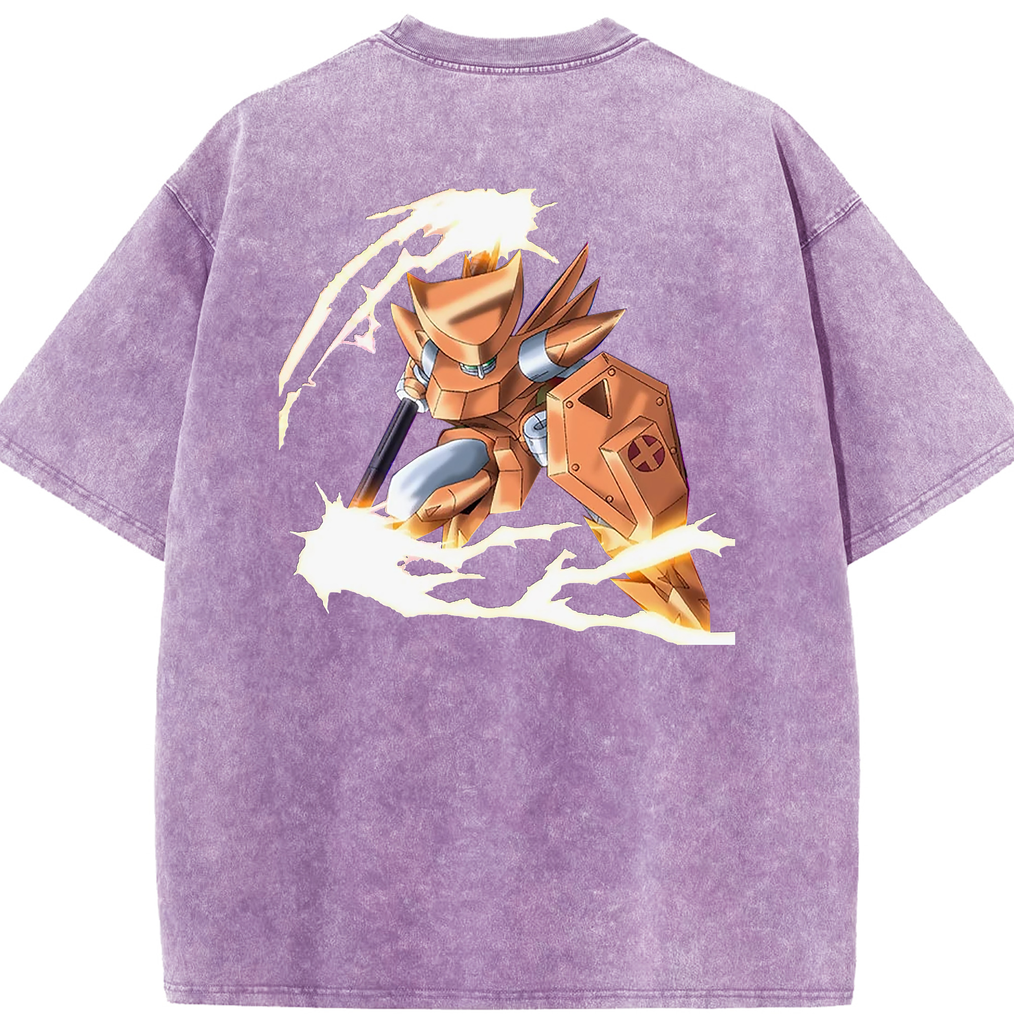 （画像用） 遊☆戯☆王 Yu-Gi-Oh! 綿100% ヴィンテージ風 半袖Tシャツ（背面プリント）