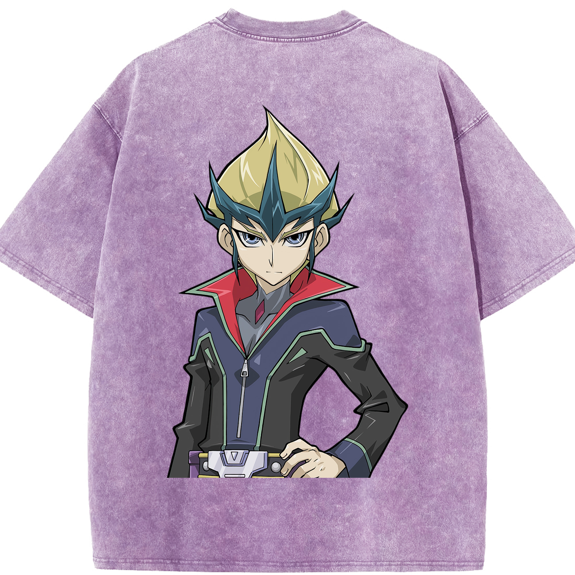 （画像用） 遊☆戯☆王 Yu-Gi-Oh! 綿100% ヴィンテージ風 半袖Tシャツ（背面プリント）