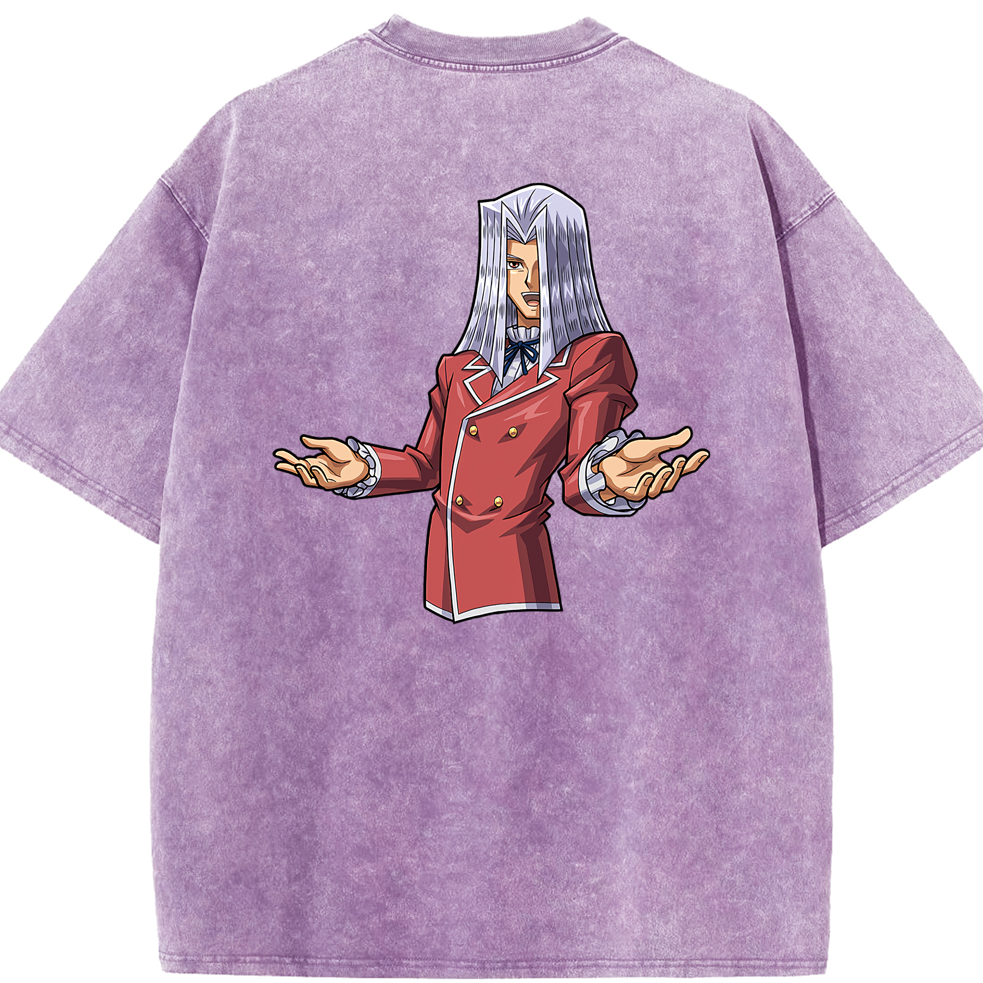 （画像用） 遊☆戯☆王 Yu-Gi-Oh! 綿100% ヴィンテージ風 半袖Tシャツ（背面プリント）