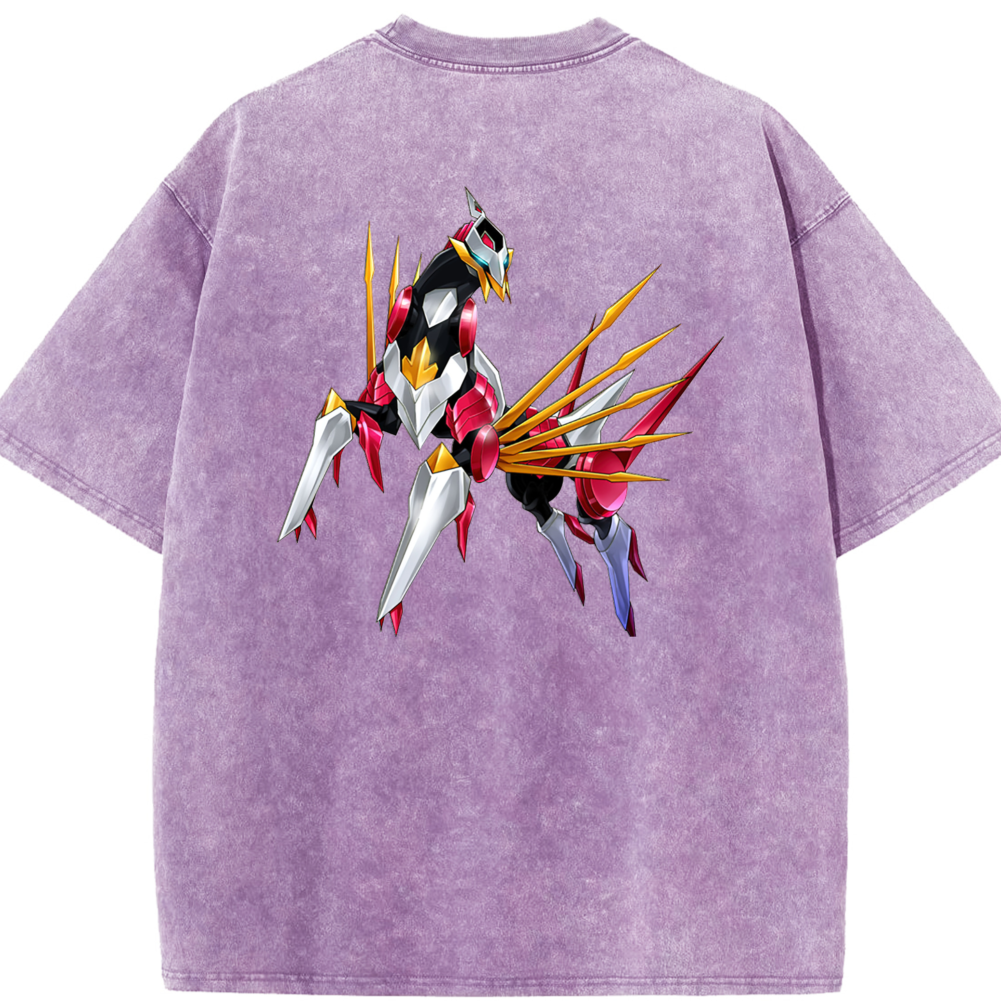 （画像用） 遊☆戯☆王 Yu-Gi-Oh! 綿100% ヴィンテージ風 半袖Tシャツ（背面プリント）