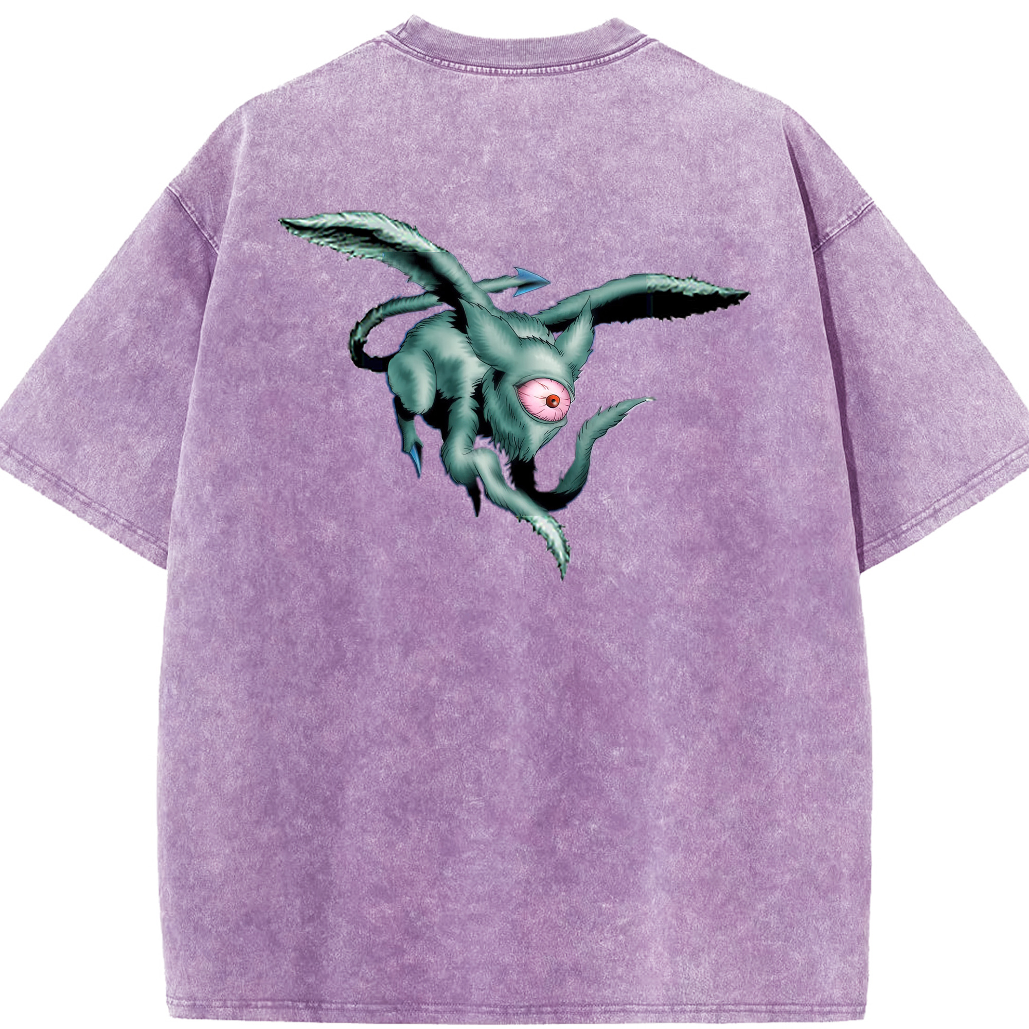 （画像用） 遊☆戯☆王 Yu-Gi-Oh! 綿100% ヴィンテージ風 半袖Tシャツ（背面プリント）