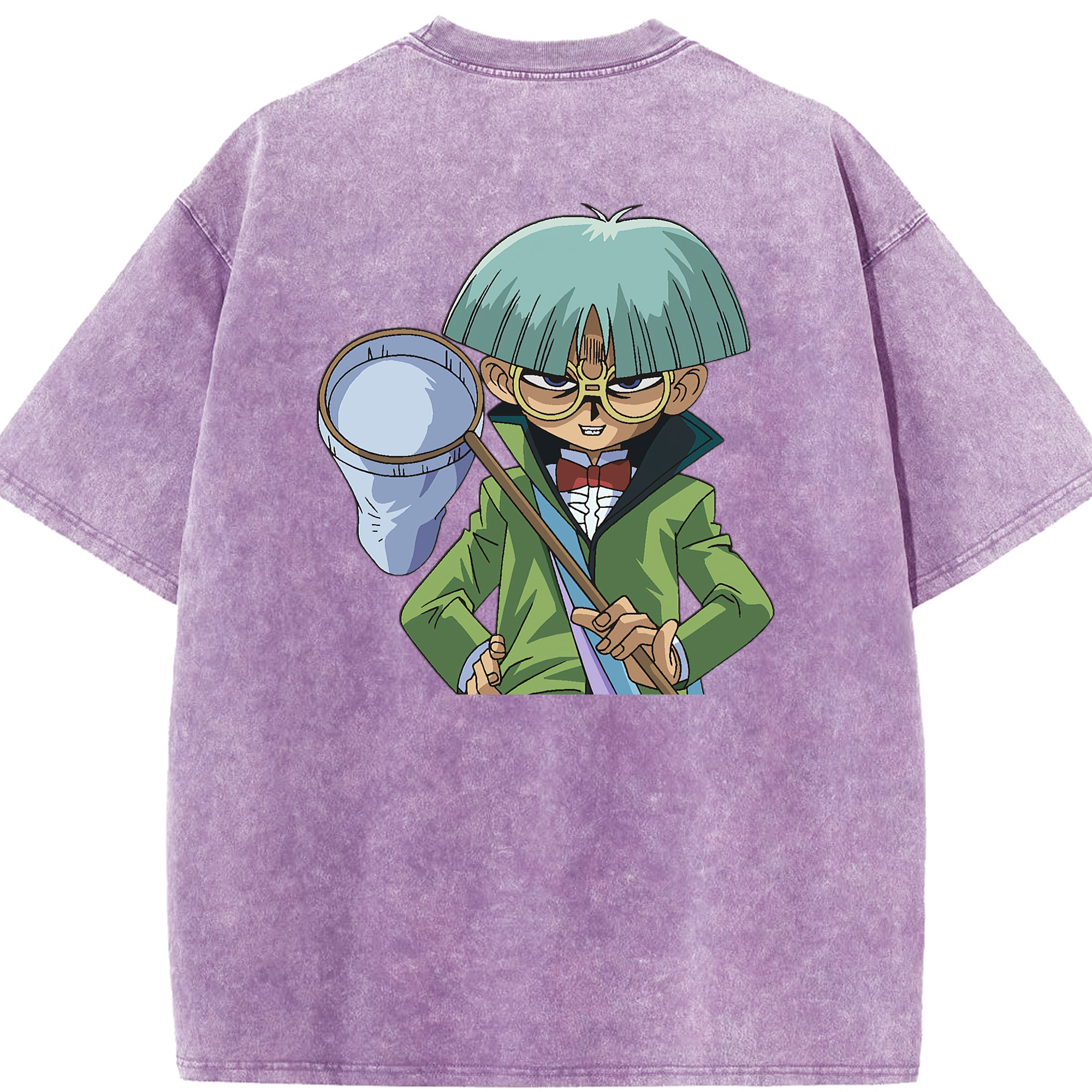 （画像用） 遊☆戯☆王 Yu-Gi-Oh! 綿100% ヴィンテージ風 半袖Tシャツ（背面プリント）